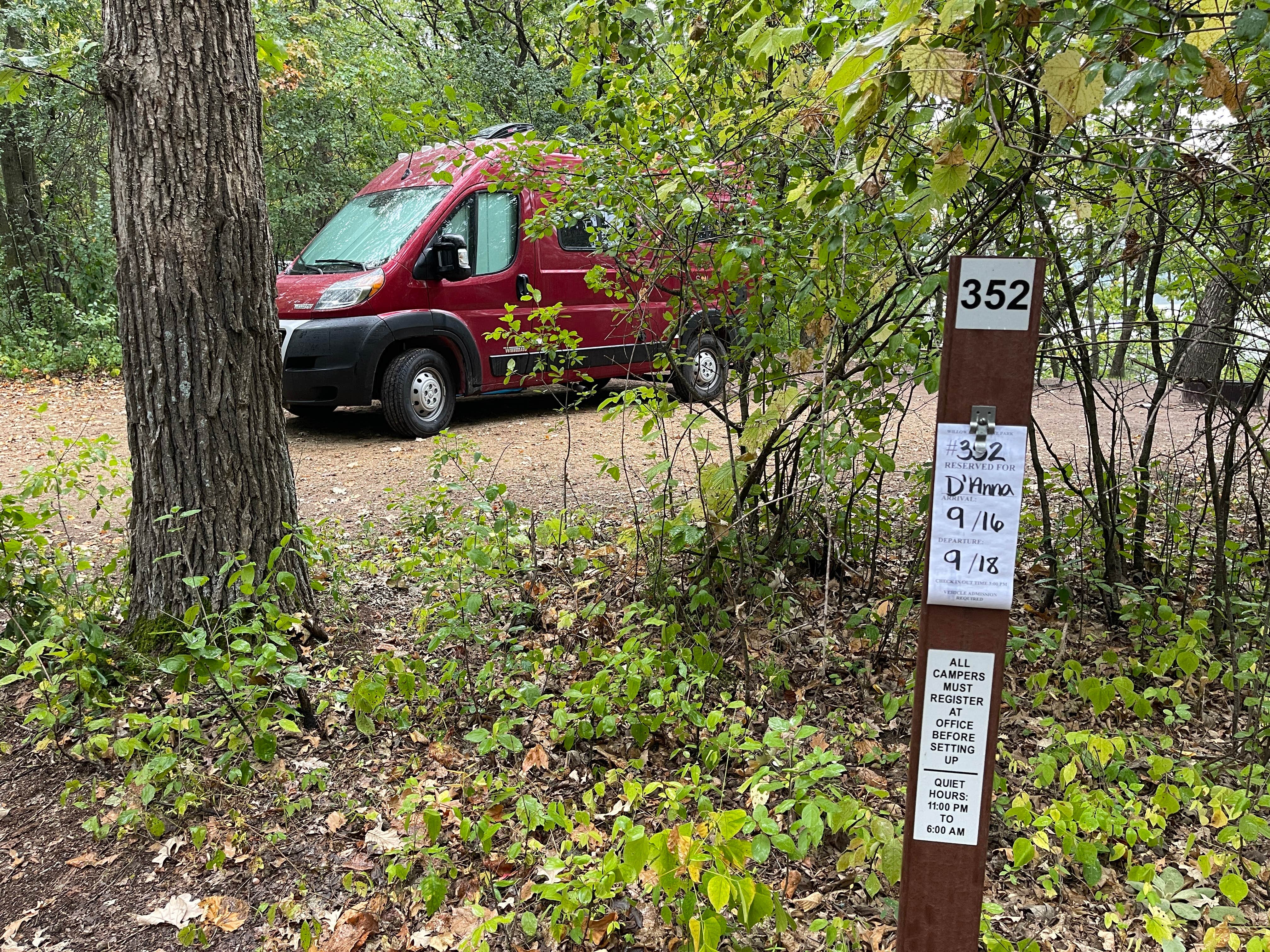 Lee D.'s photo of rv camping at Willow River State Park Campground near St. Louis Park, MN