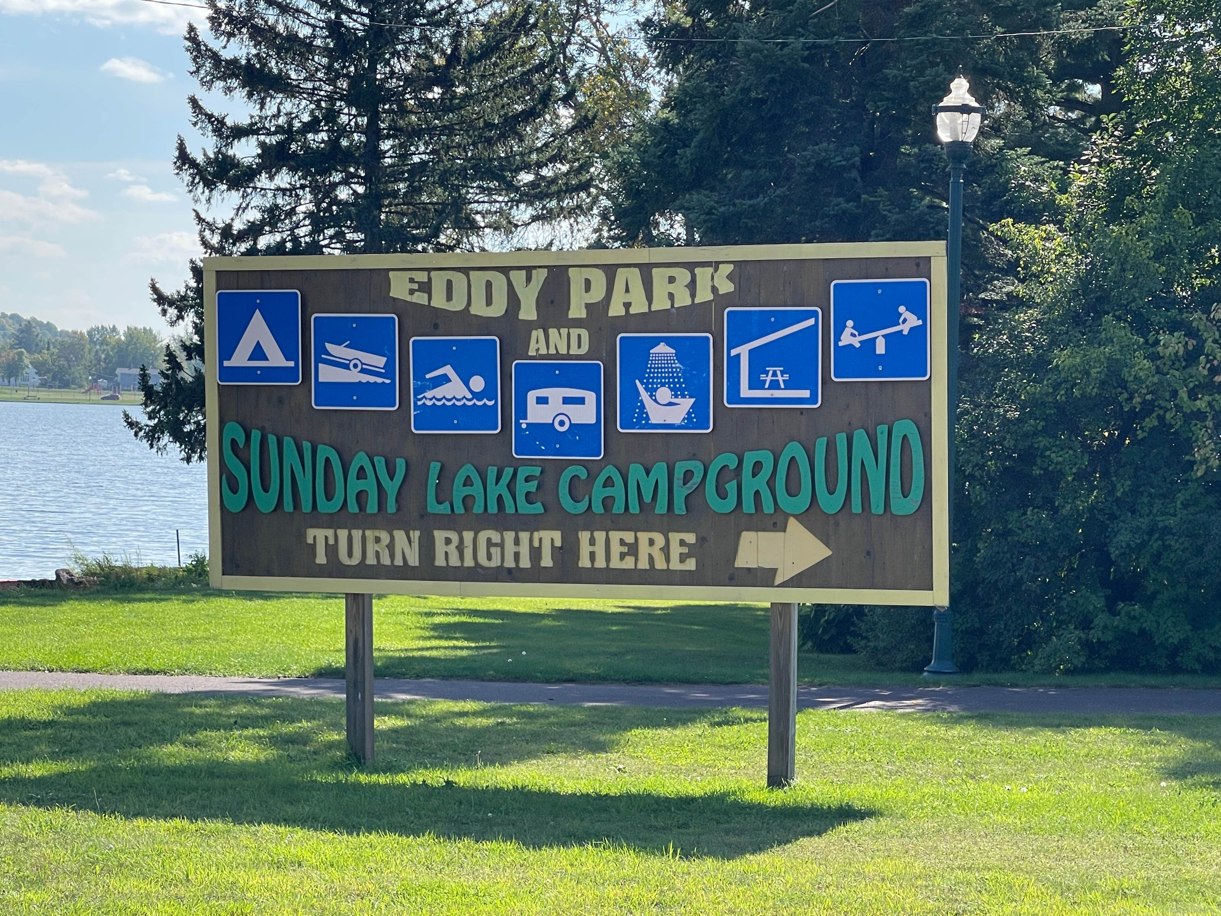 Camper-submitted photo at Eddy Park & Campground near Wakefield, MI