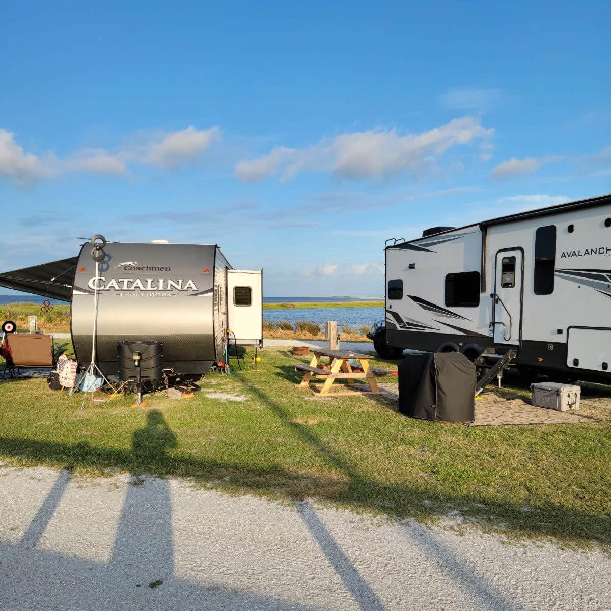 Horizon M.'s photo of rv camping at Cedar Island Ranch near Gloucester, NC