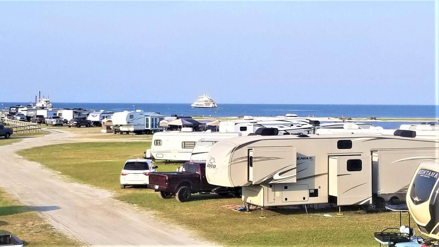 Horizon M.'s photo of rv camping at Cedar Island Ranch near Ocracoke, NC