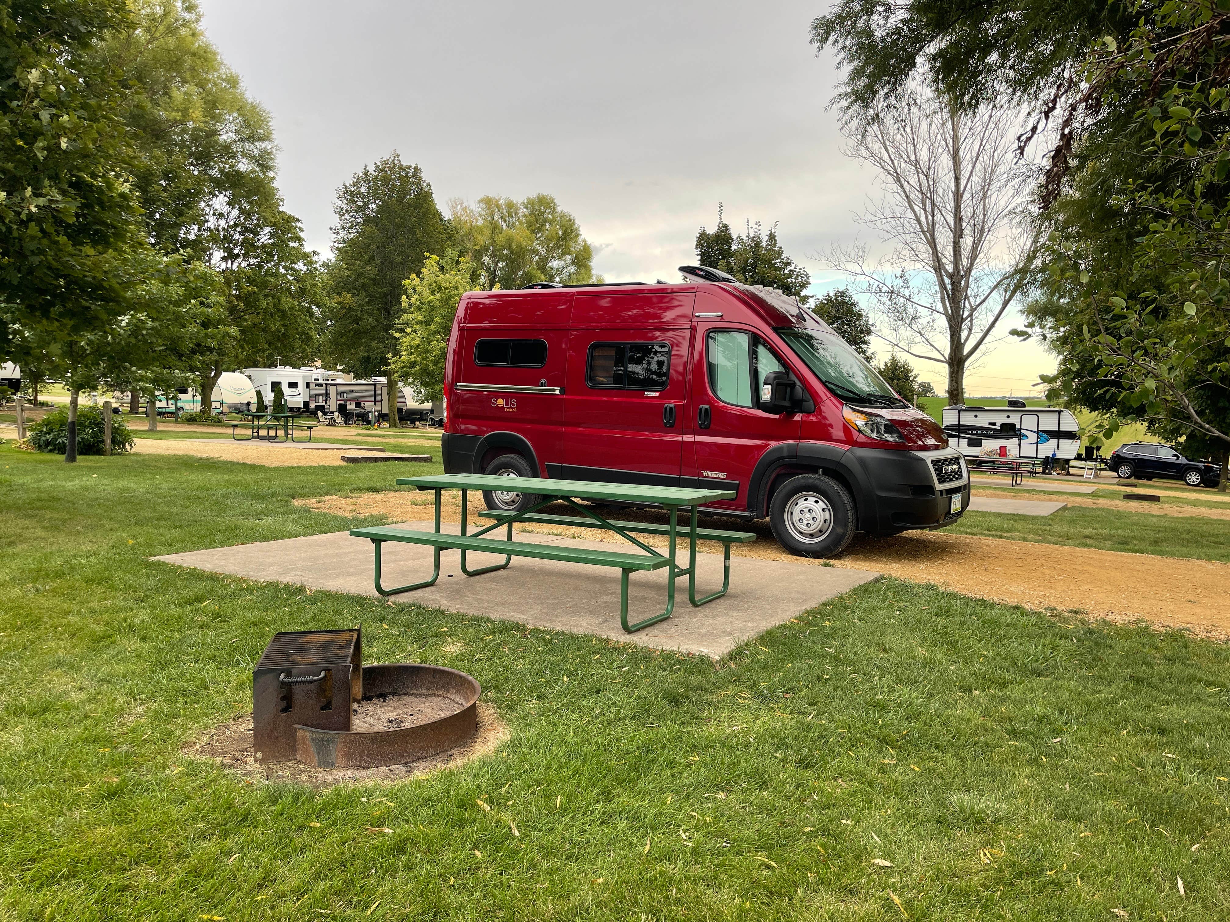 Lee D.'s photo of rv camping at Rustic Barn Campground RV Park near Dundee, IA