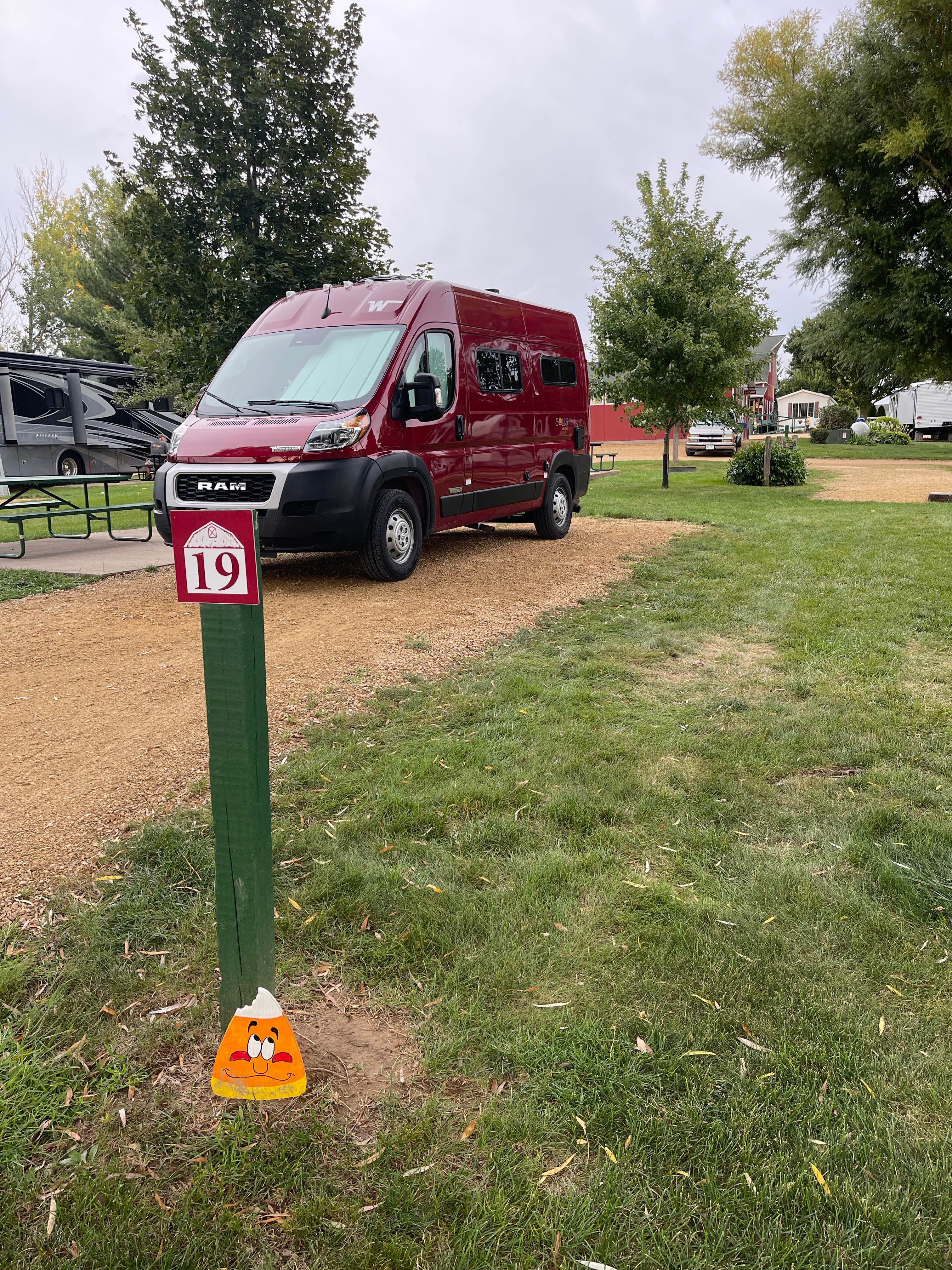 Lee D.'s photo of rv camping at Rustic Barn Campground RV Park near Cascade, IA