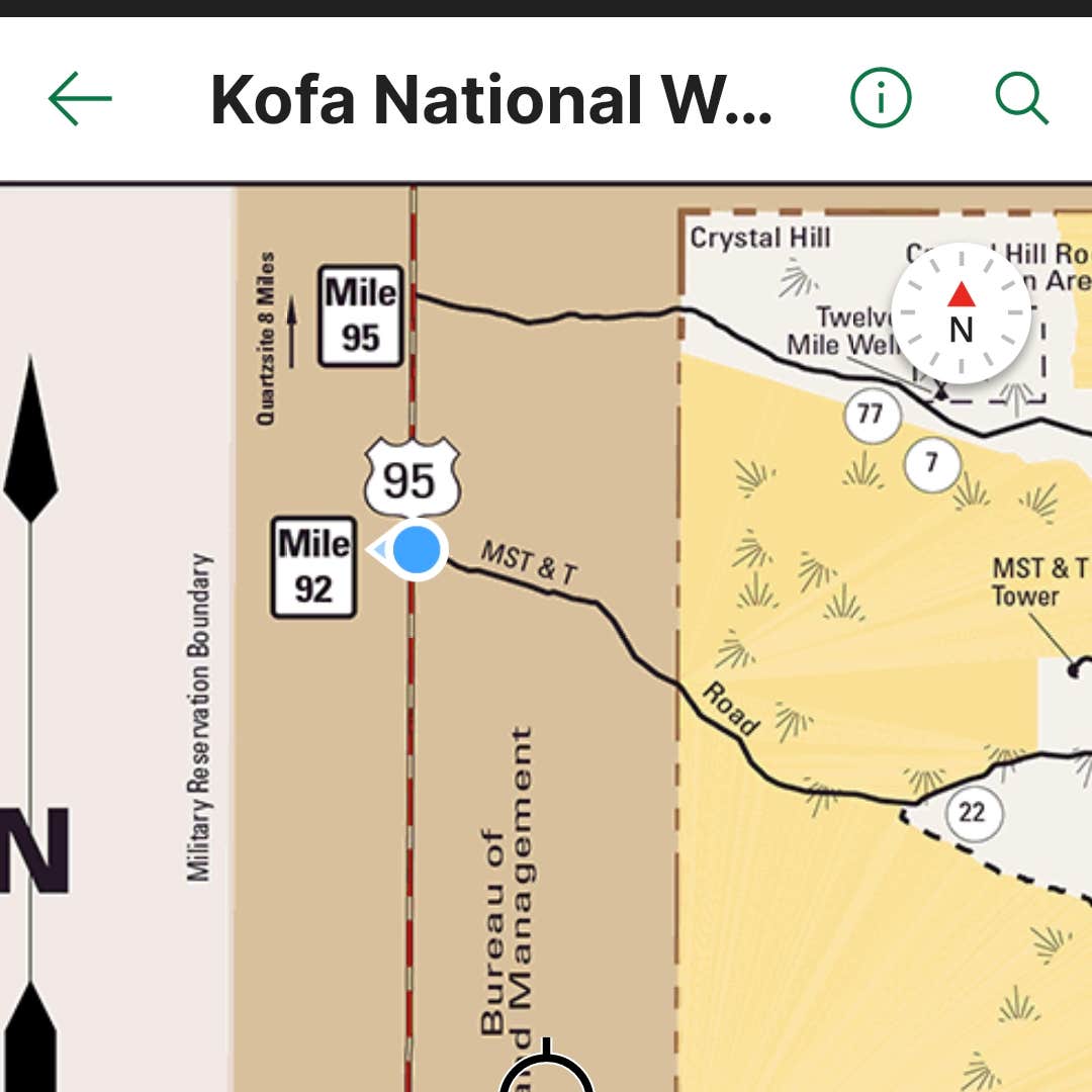 BLM MST&T Road Dispersed Camping Quartzsite, AZ