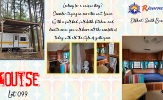 RJourney R.'s photo of glamping accommodations at Elkhart RV Resort by Rjourney near Auburn, IN