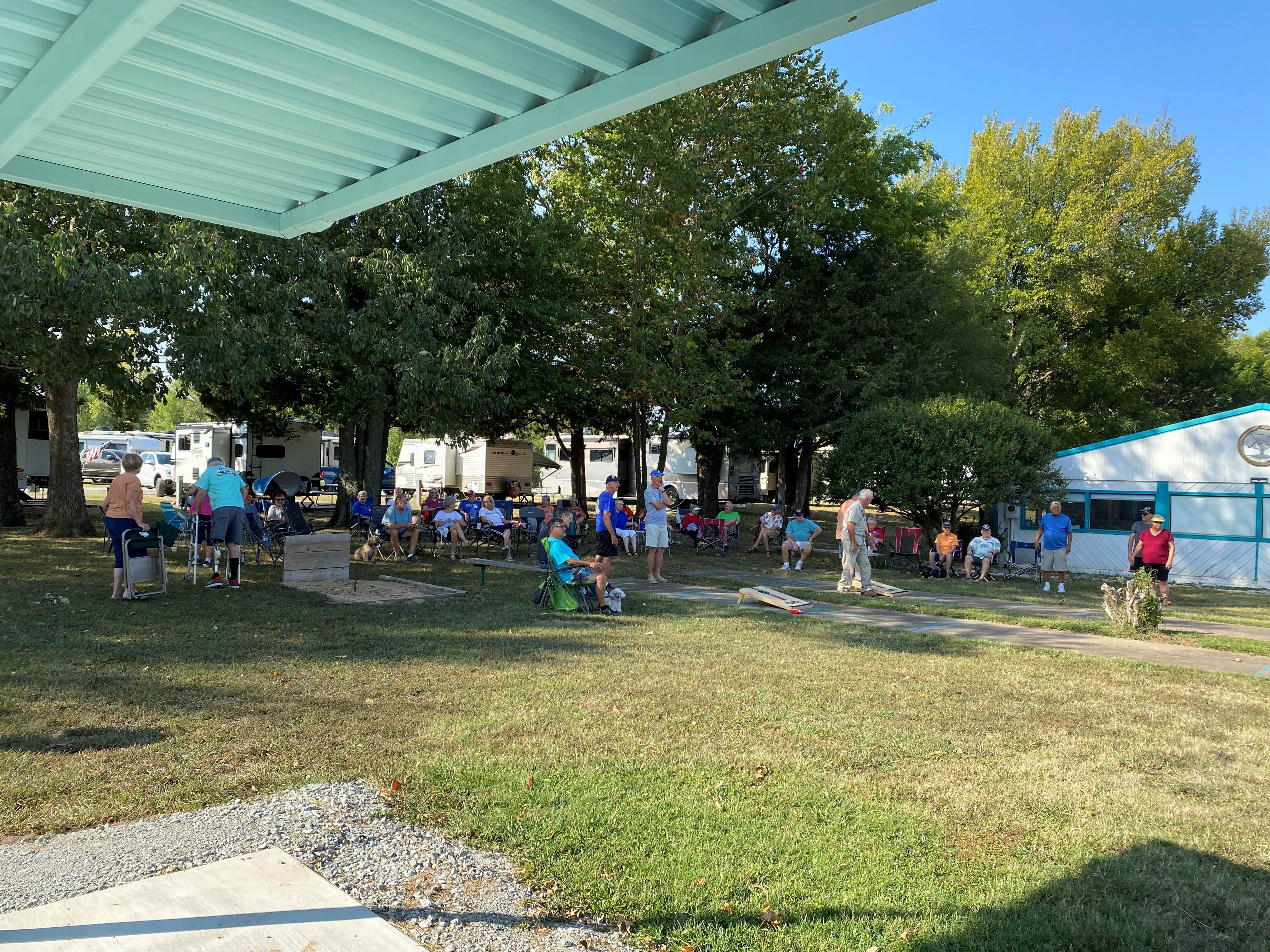 RJourney R.'s photo of camping with pets at Grand Lake O' the Cherokees RV Resort by Rjourney near Joplin, MO