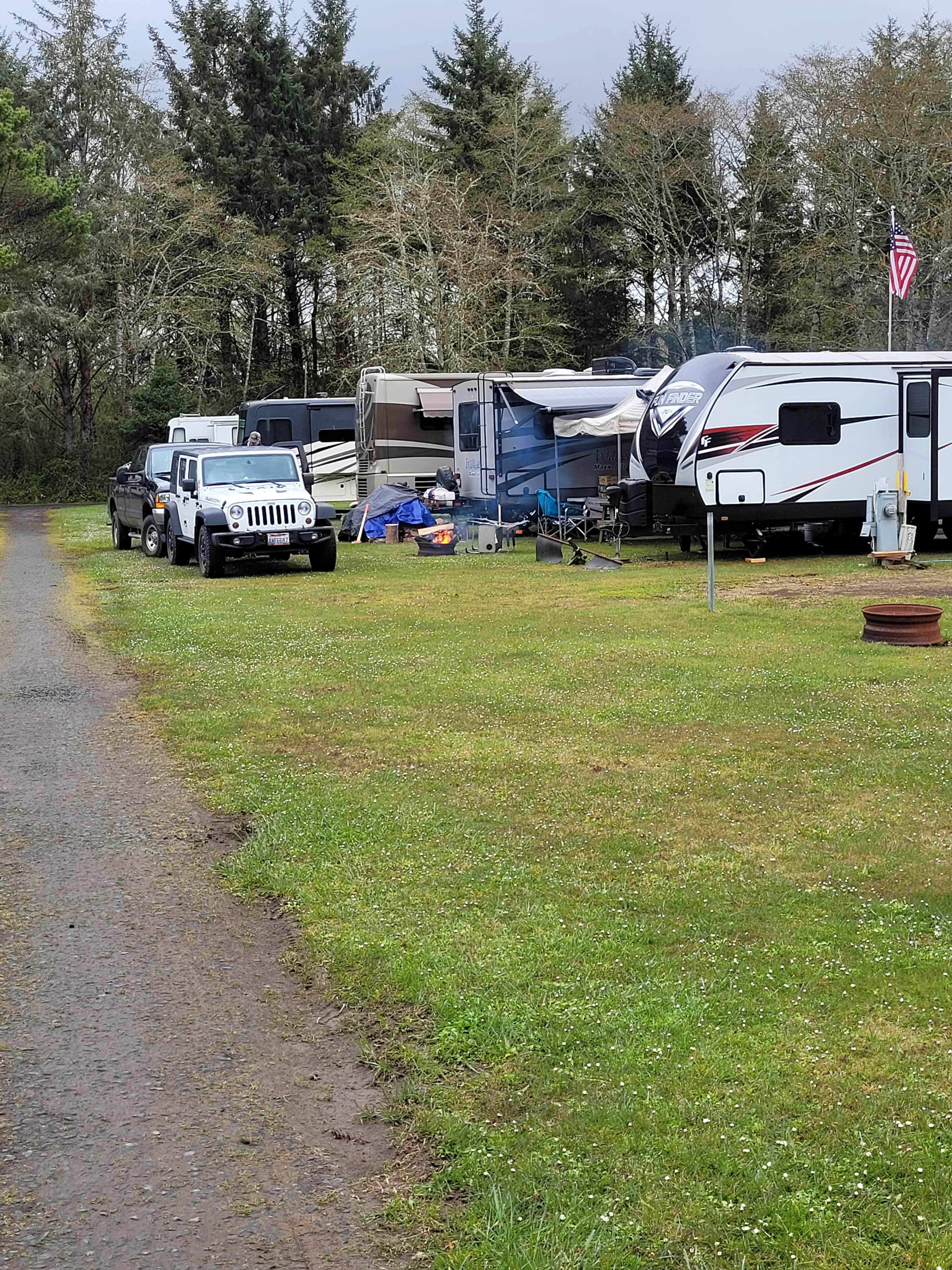 Camper-submitted photo at Kenanna RV Park by Rjourney near Ocean Shores, WA