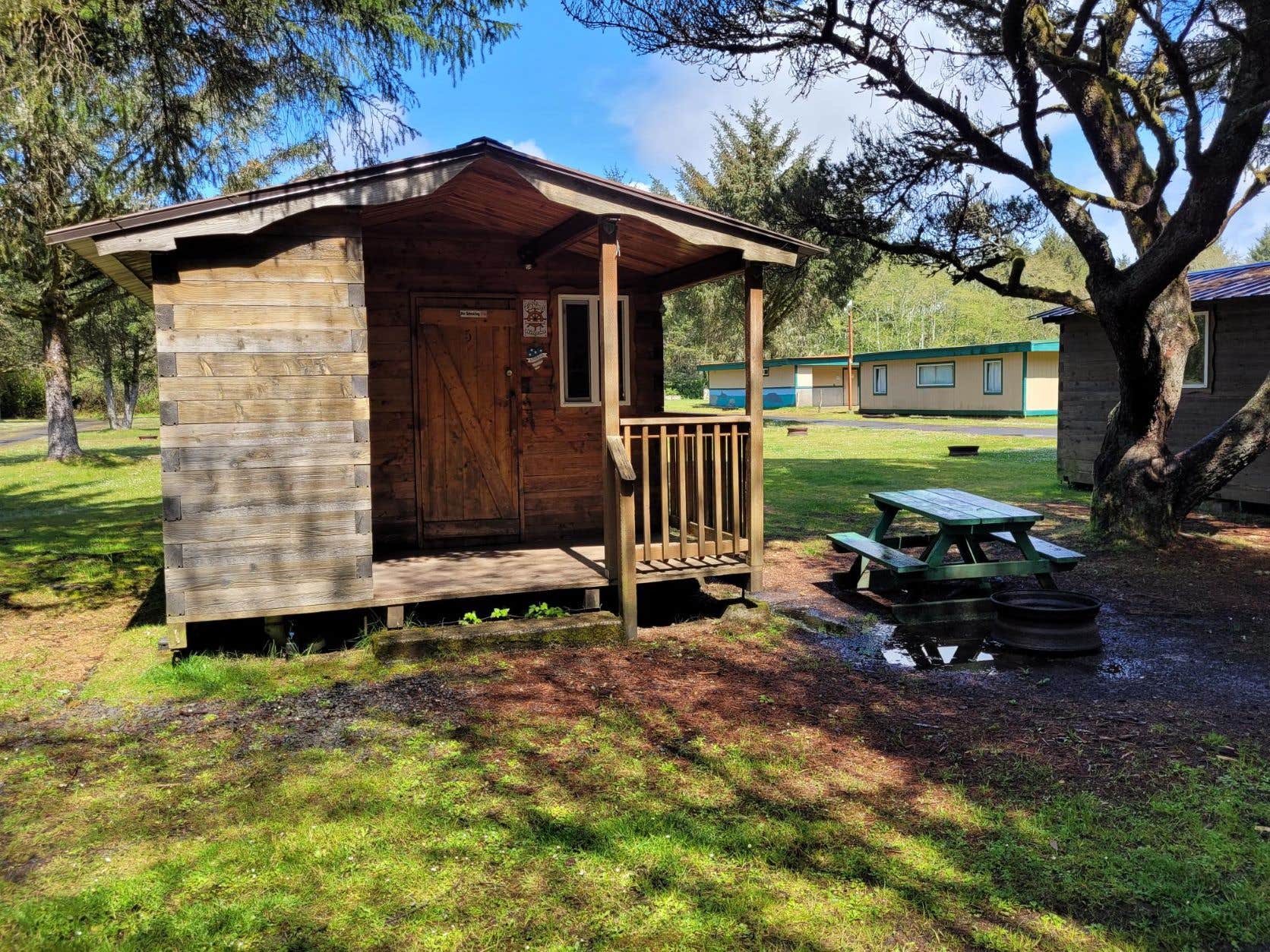 RJourney R.'s photo of a cabin at Kenanna RV Park by Rjourney near Aberdeen, WA