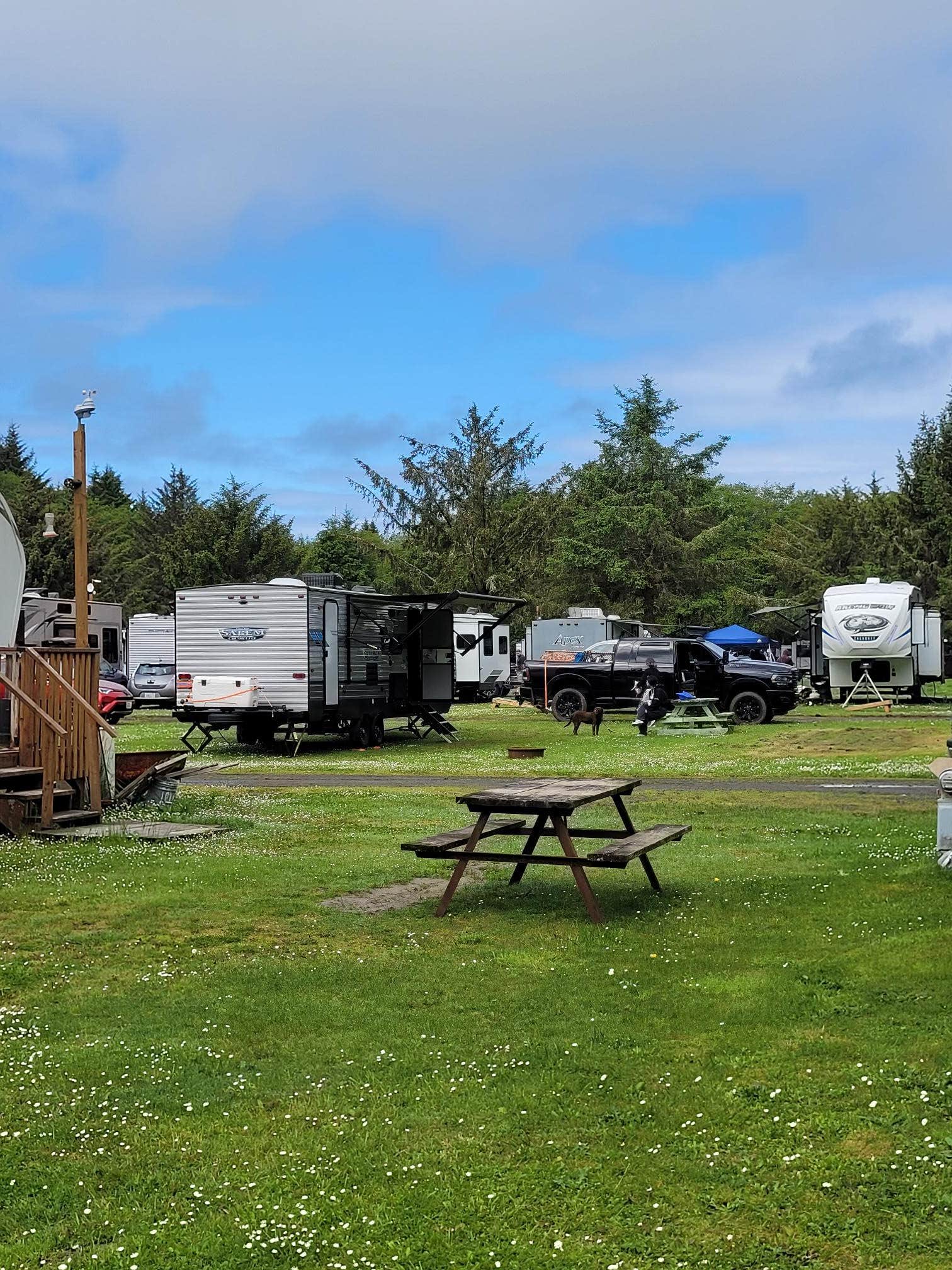 RJourney R.'s photo of camping with pets at Kenanna RV Park by Rjourney near Raymond, WA