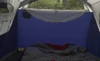 Elena B.'s photo of glamping accommodations at Kiptopeke State Park Campground near Virginia Beach, VA