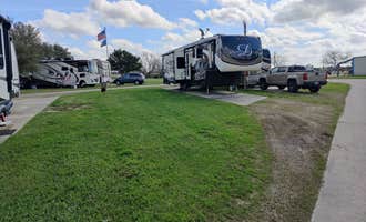Camping near Longhorn Camping Area — Goliad State Park: Gateway to the Gulf RV Park at Victoria-Port Lavaca, Victoria, Texas