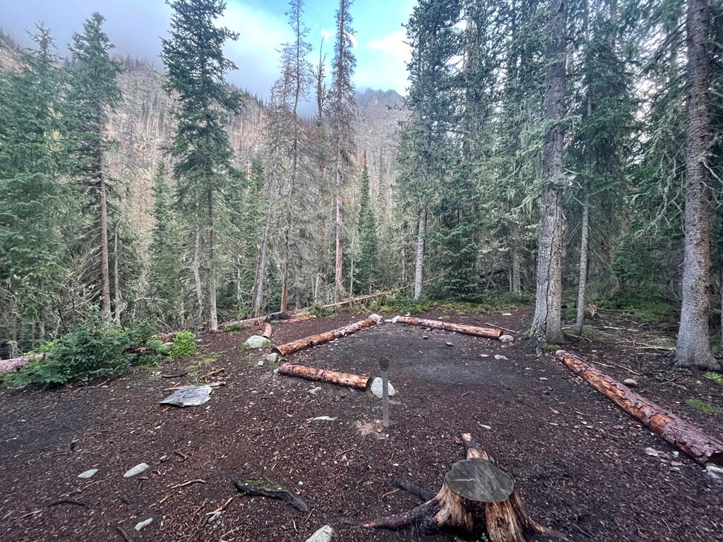 Camper submitted image from Tonahutu Meadows Backcountry Campsite — Rocky Mountain National Park - 2
