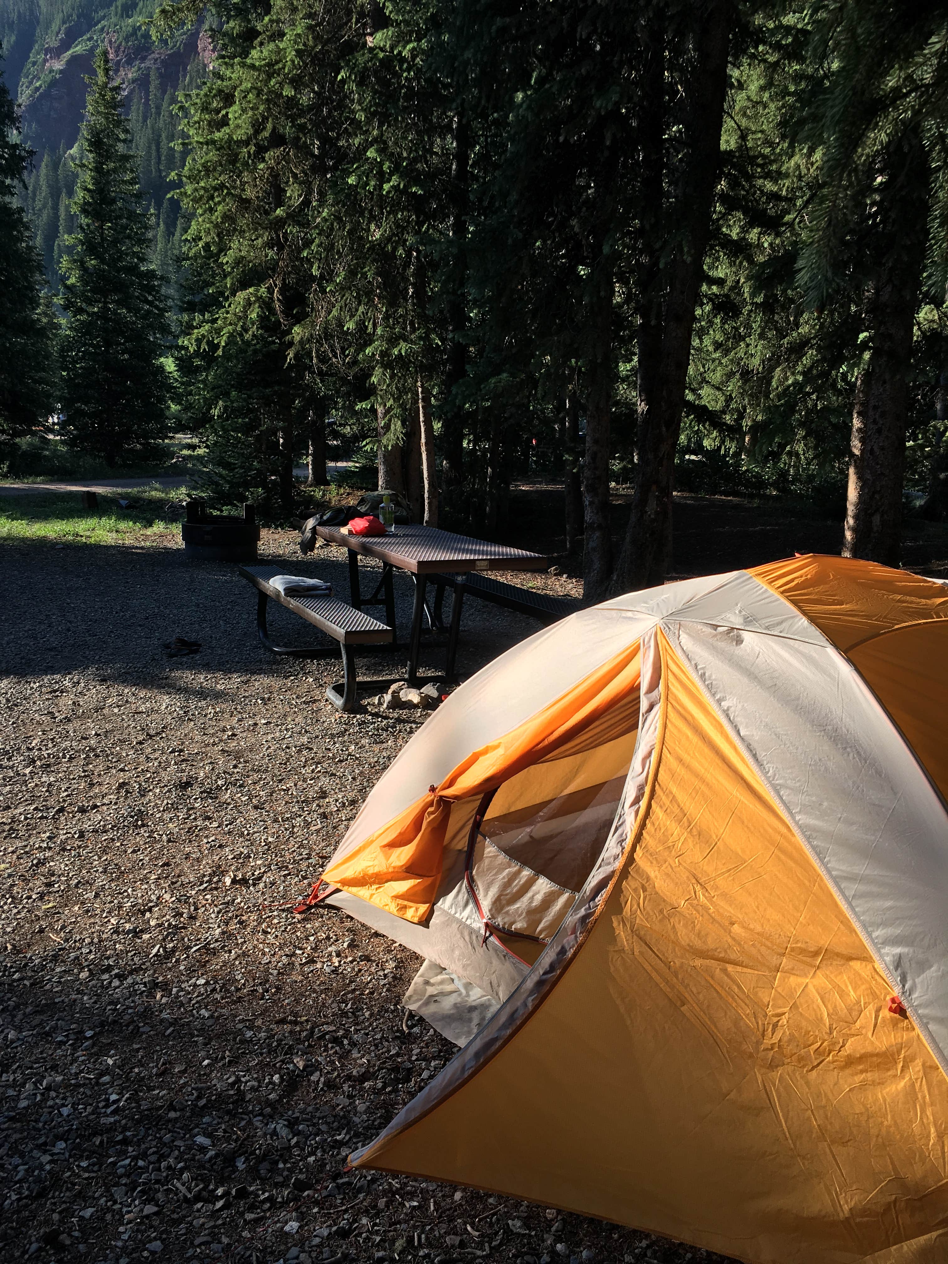 Camper-submitted photo at South Mineral Campground — San Juan National Forest near Ophir, CO