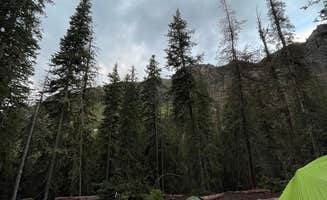 Michael B.'s photo of tent camping at Tonahutu Meadows Backcountry Campsite — Rocky Mountain National Park near Parshall, CO