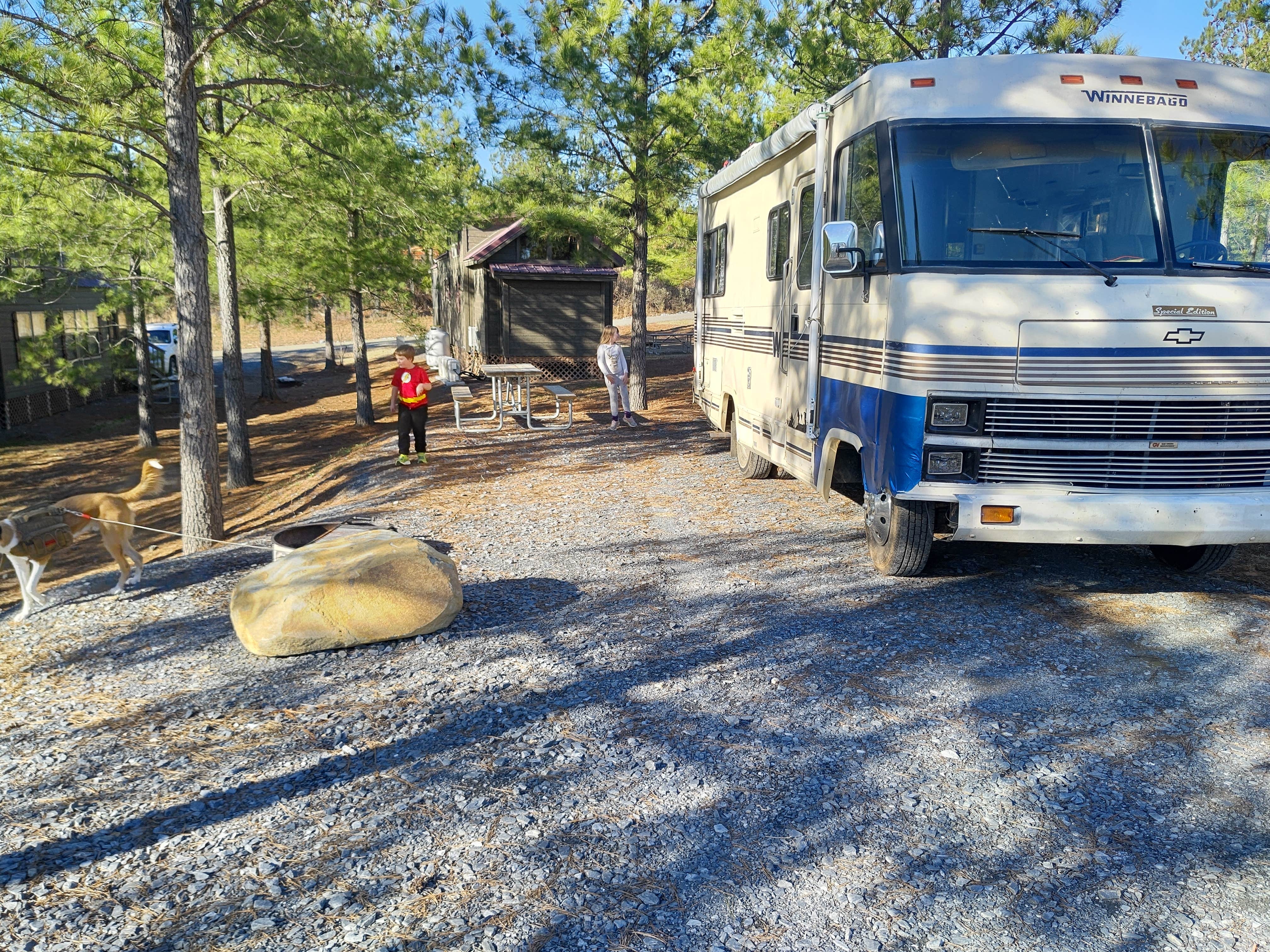 adam B.'s photo of camping with pets at Yogi Bear's Jellystone Park at Asheboro near Greensboro, NC