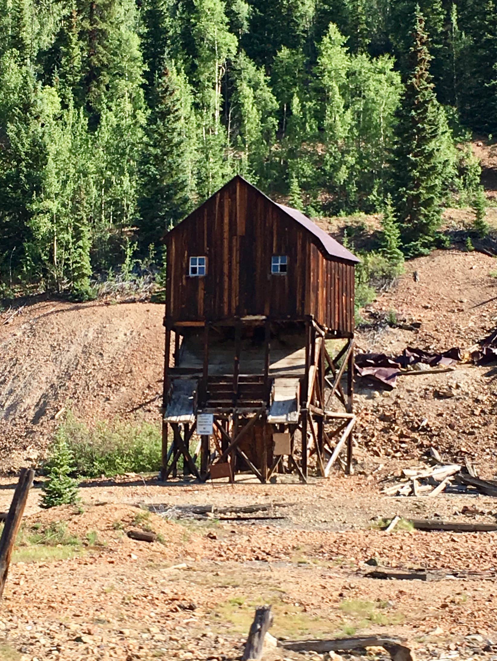 Annie C.'s photo of glamping accommodations at Red Mountain RV Park near Minturn, CO