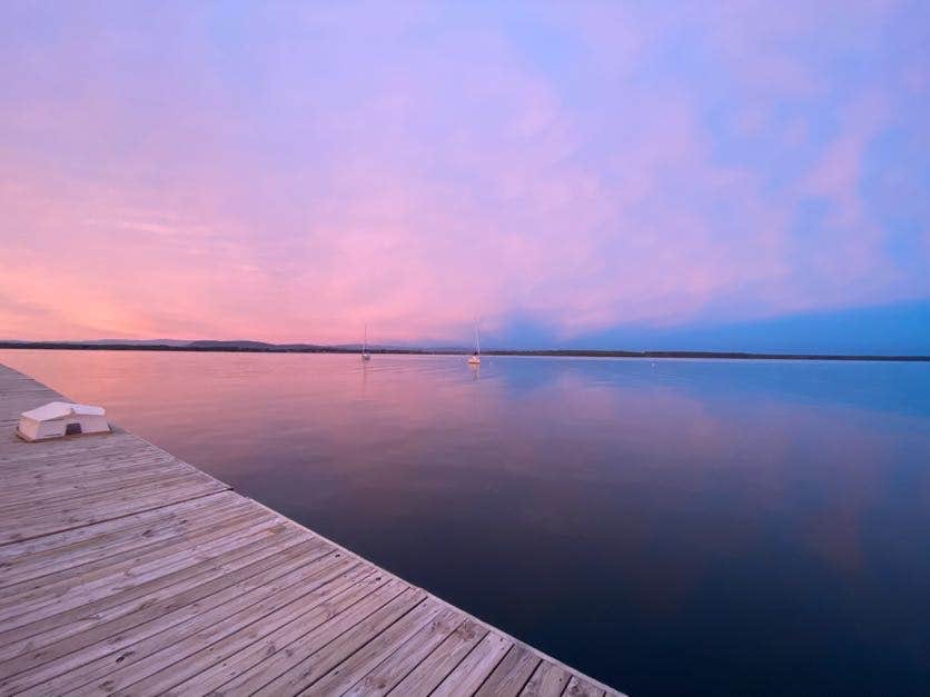 Camper-submitted photo at Bridgeview Harbour Marina near Addison, VT