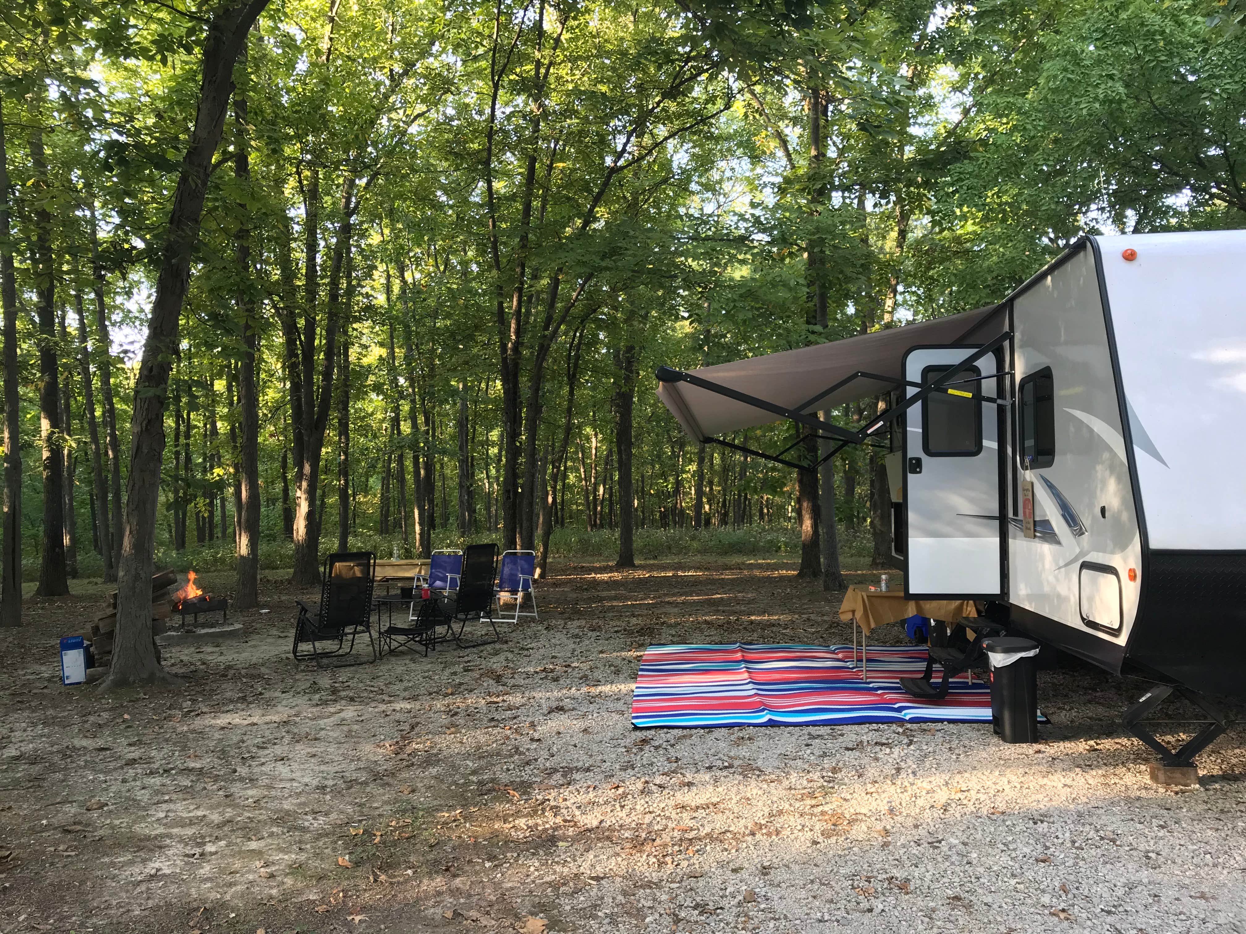 Lori W.'s photo at Eagle Creek State Park Campground near Charleston, IL