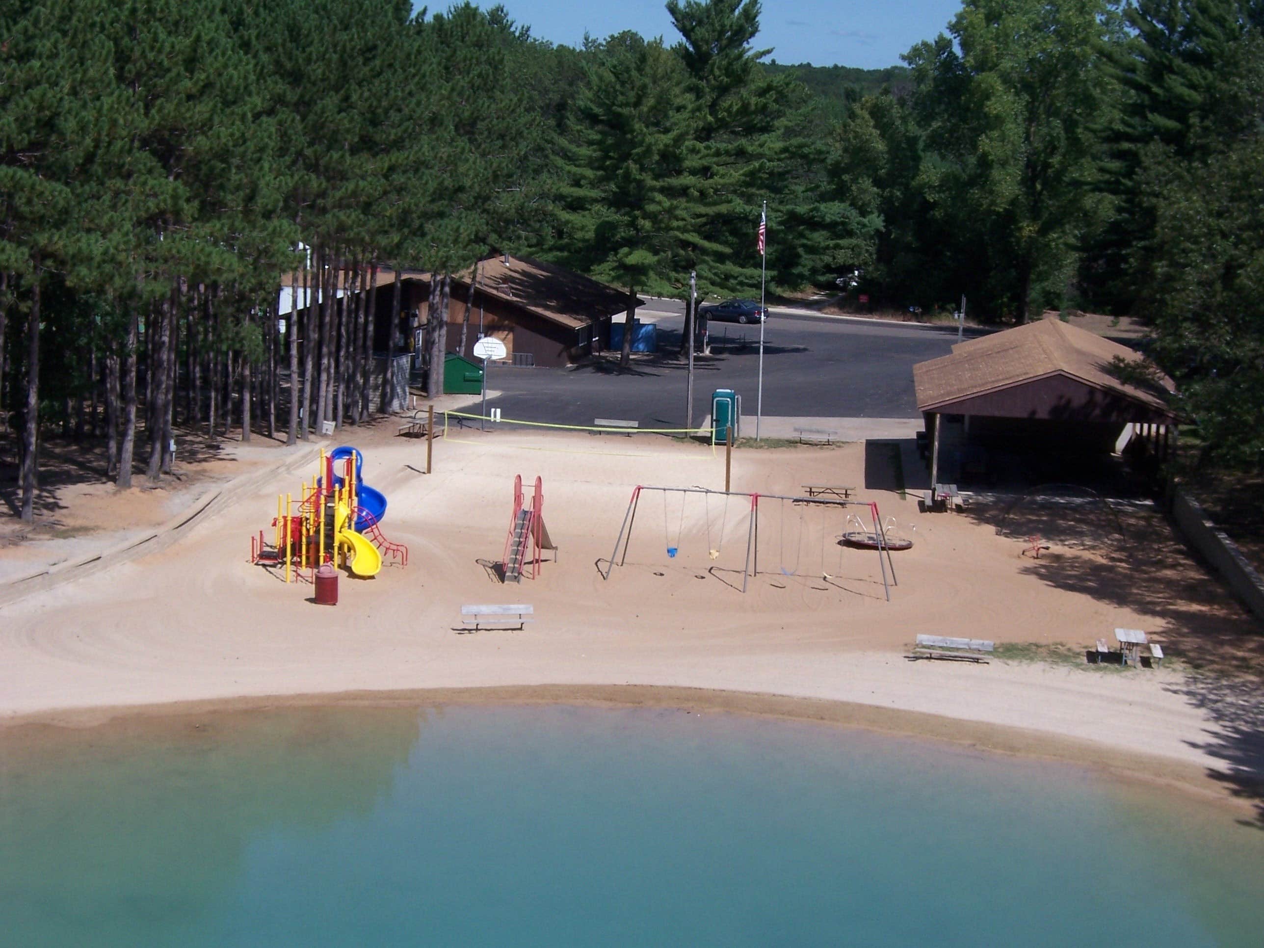 Camper-submitted photo at Pearl Lake RV Campground near Iola, WI