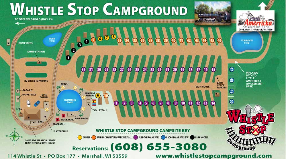 Camper submitted image from Whistle Stop Campground - 1