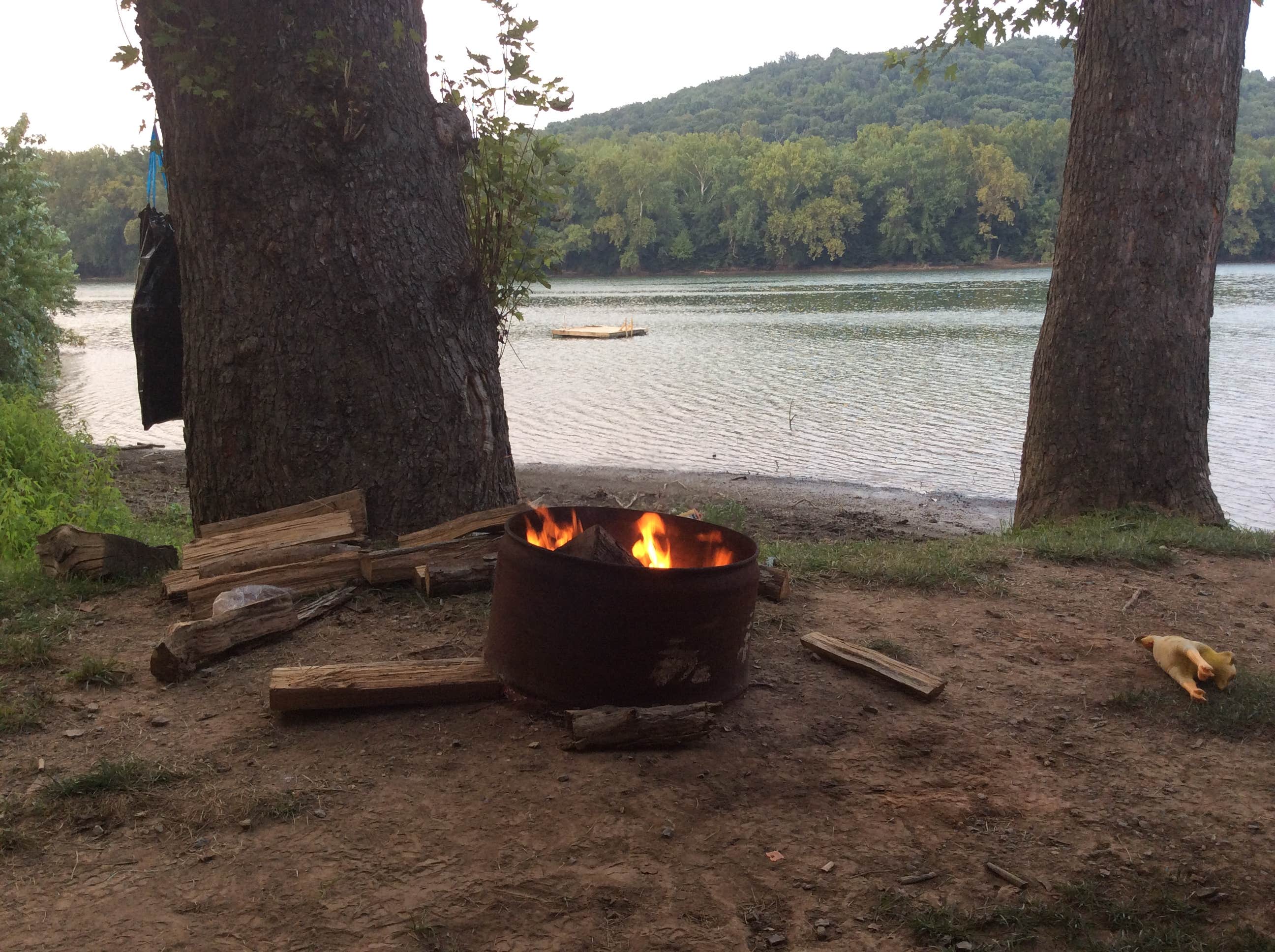 Darcy S.'s photo at Harpers Ferry Campground - River Riders near Bluemont, VA