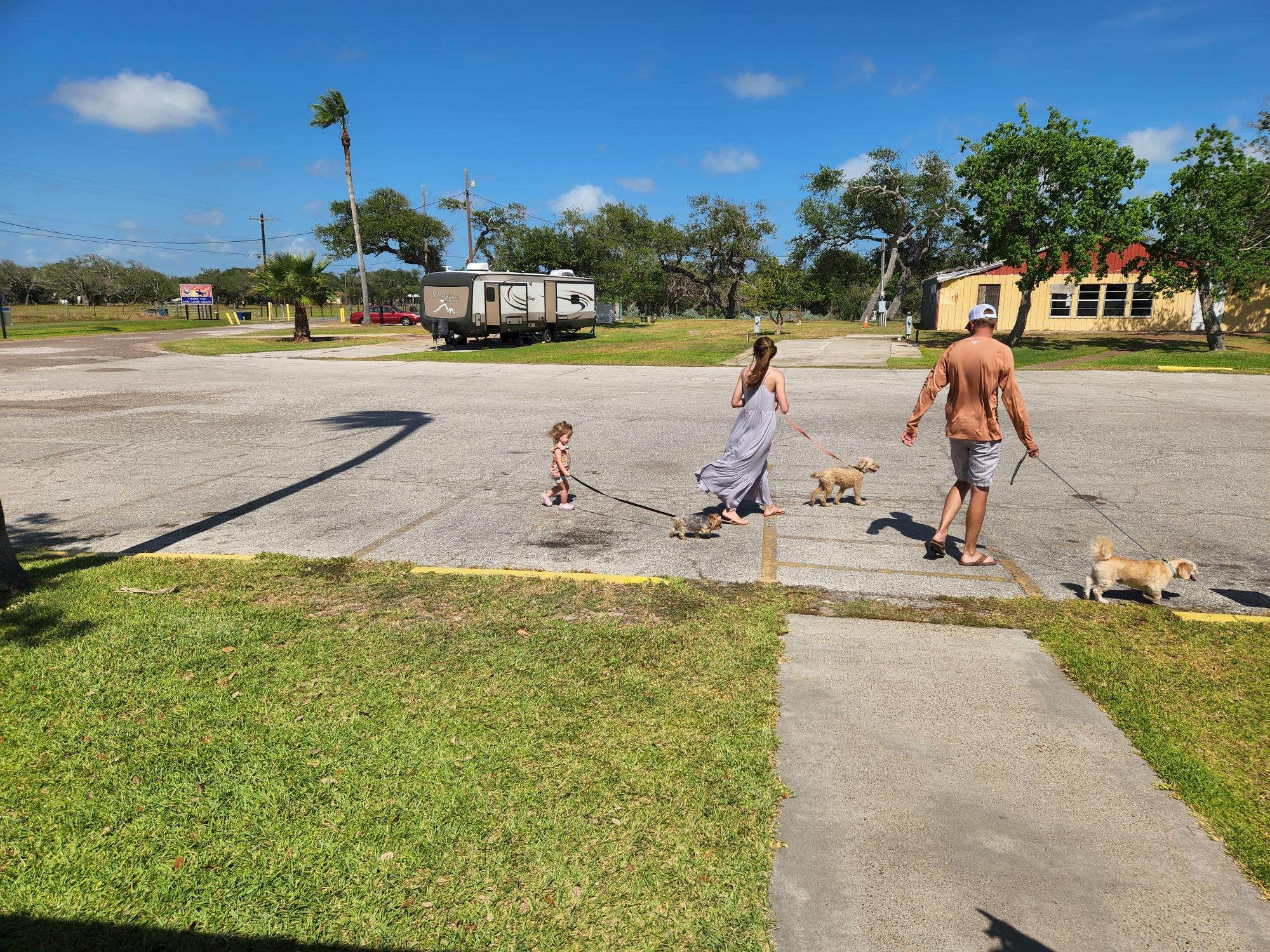 RJourney R.'s photo of camping with pets at Rockport RV Resort by Rjourney near Padre Island National Seashore