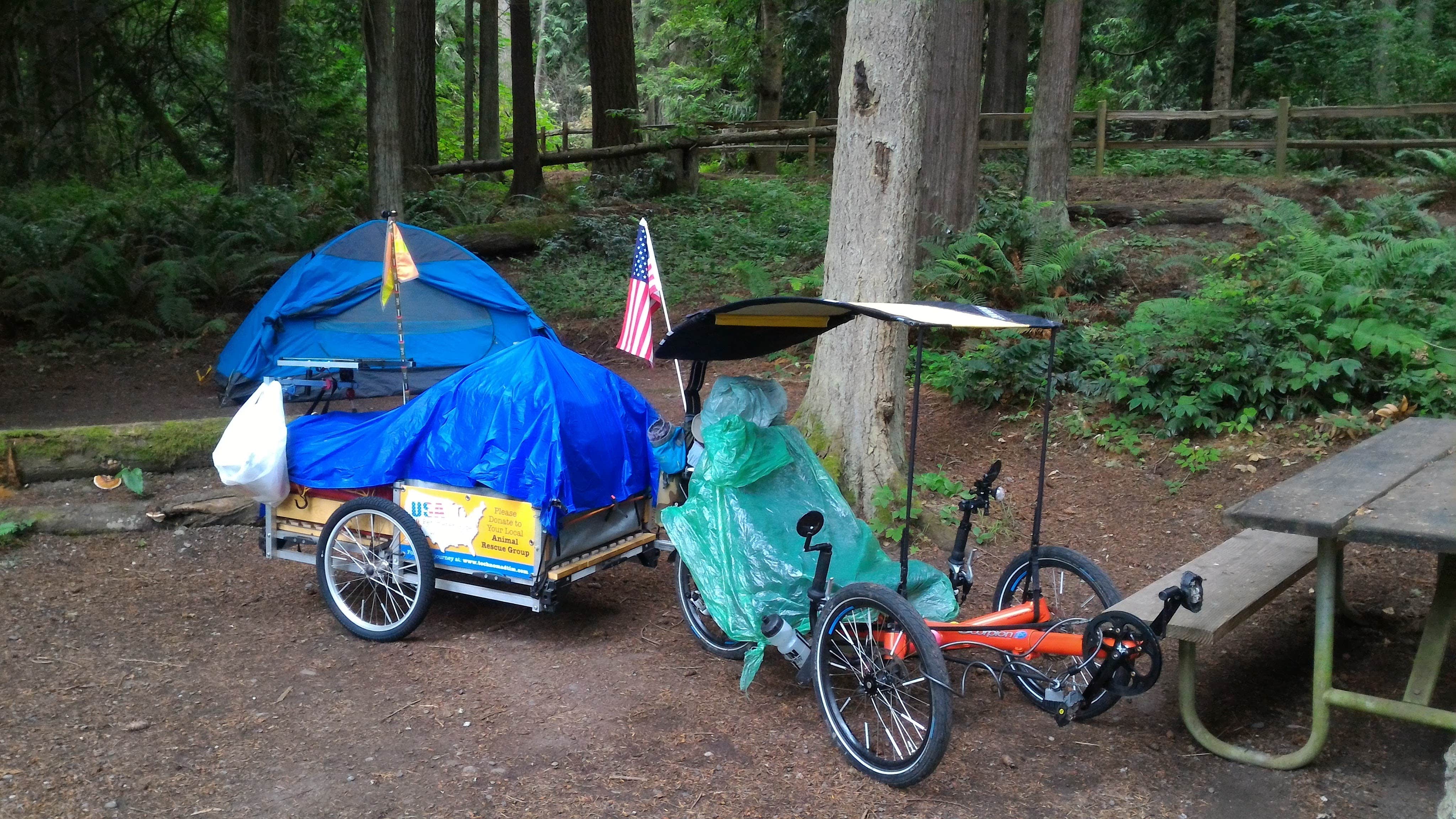 Tim J.'s photo at Sequim Bay State Park Campground near Quilcene, WA