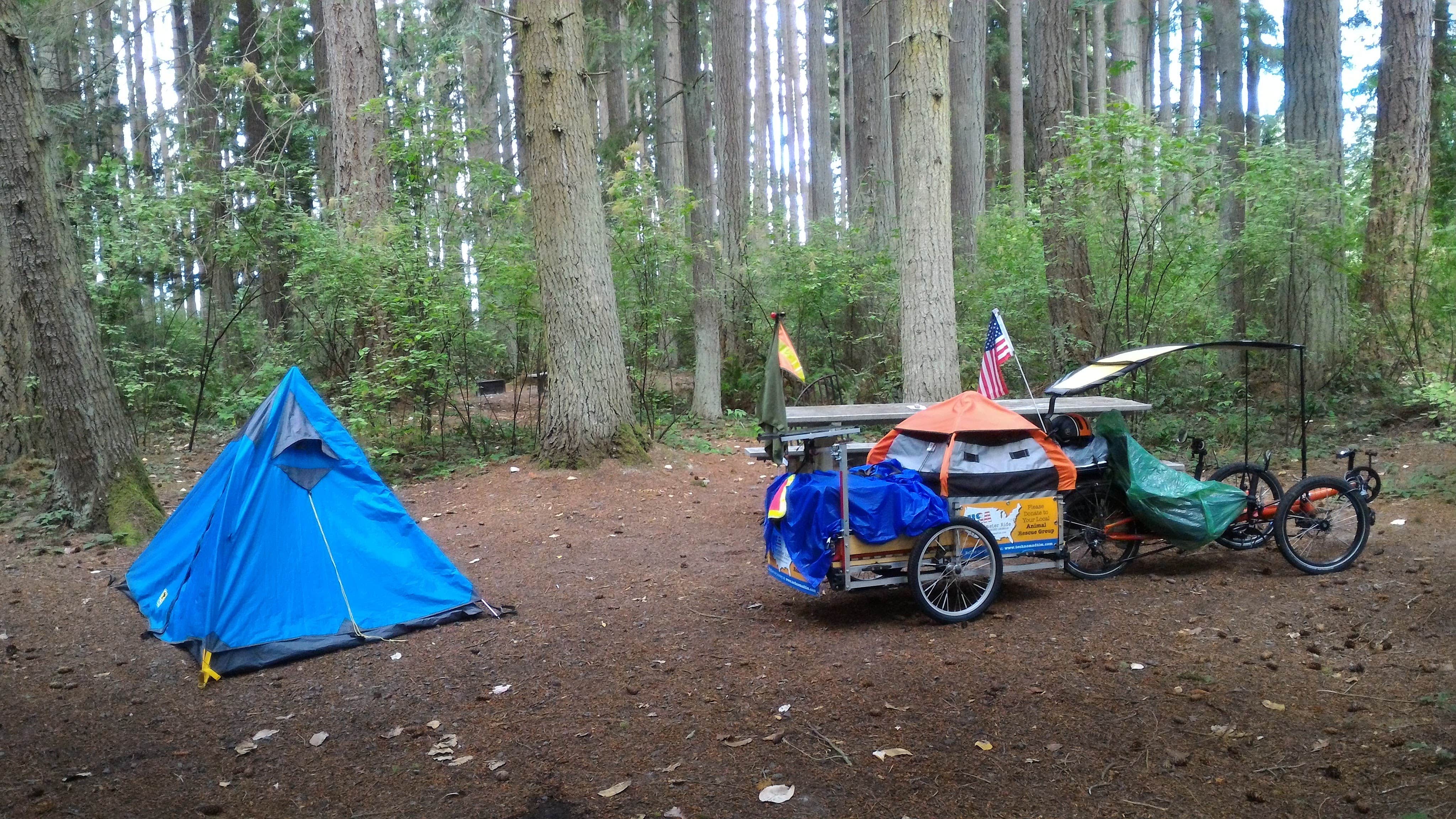 Camper submitted image from Kitsap Memorial State Park Campground - 2