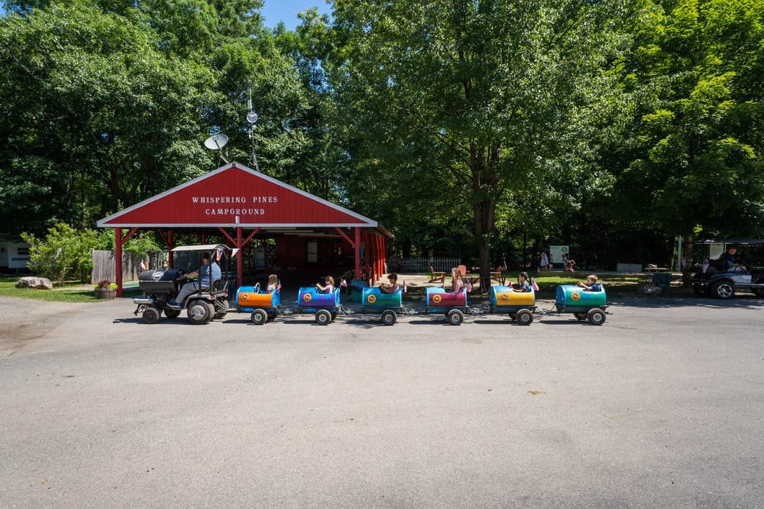 Camper-submitted photo at Whispering Pines Campground near Hope Valley, RI