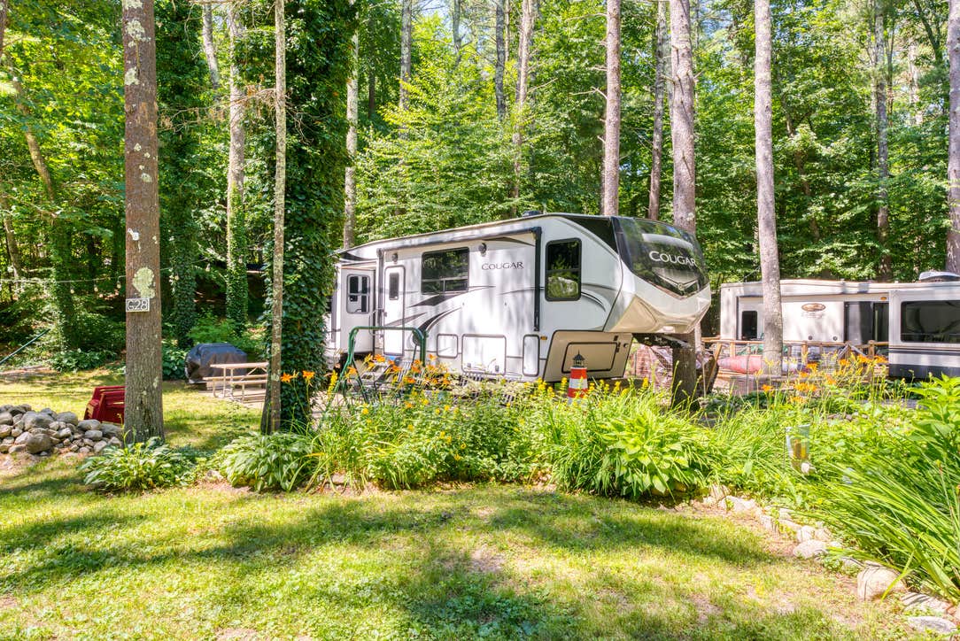 Camp R.'s photo at Whispering Pines Campground near Block Island, RI