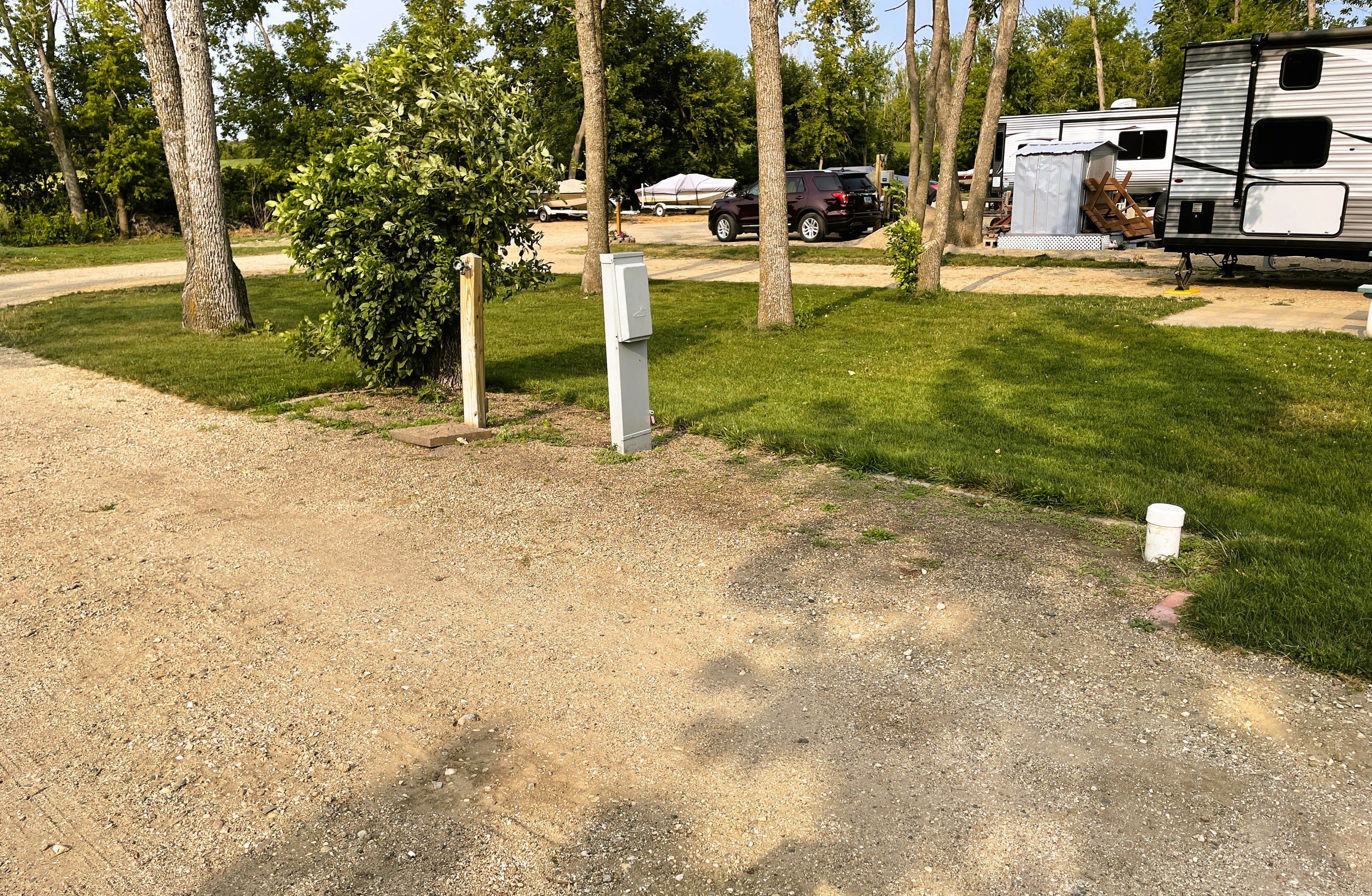 Lagos C.'s photo of rv camping at Swan Lake Resort & Campground near Garfield, MN