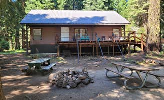 The Dyrt's photo of a cabin at Fish Lake Resort near Beatty, OR