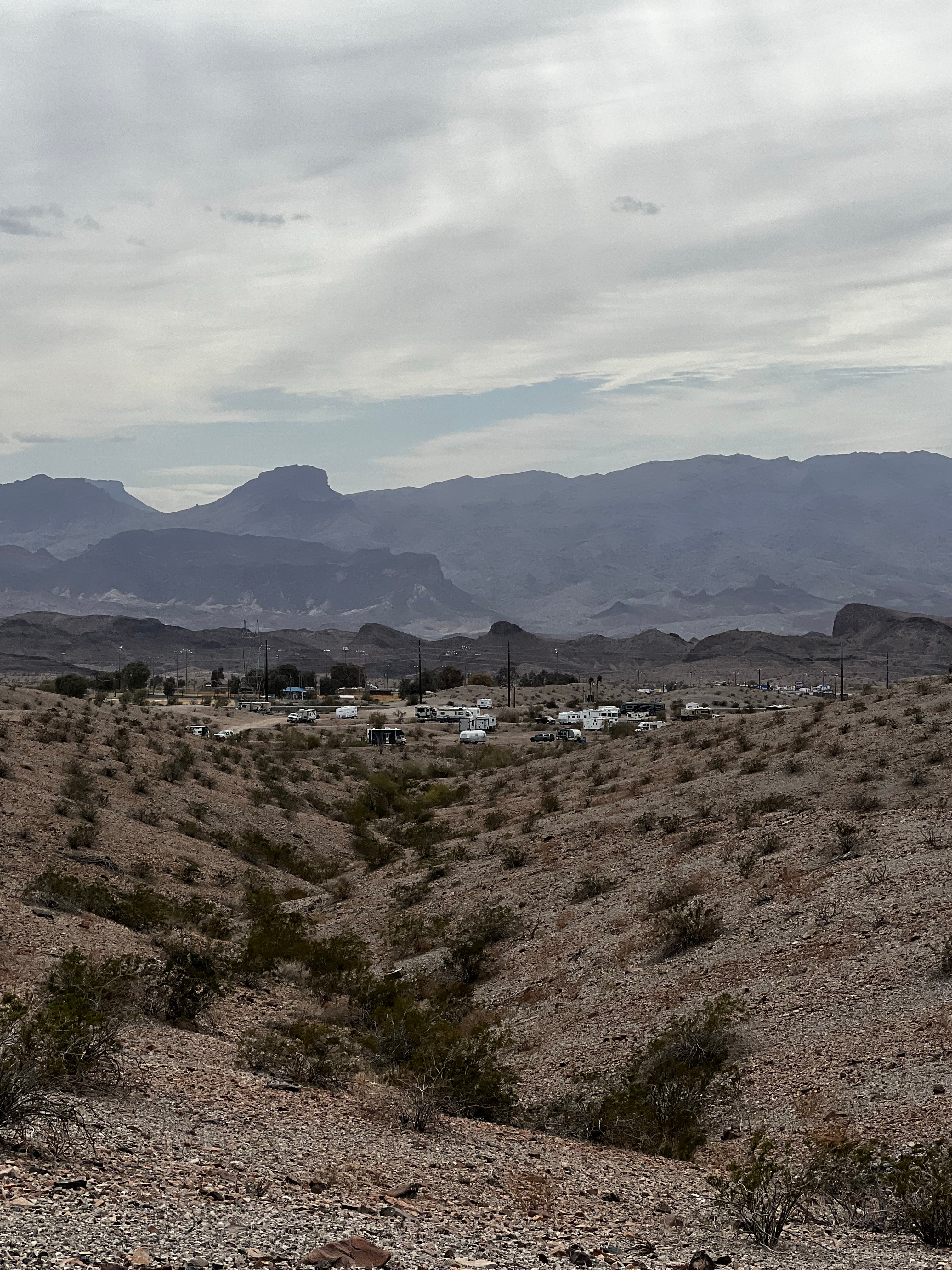 Camper submitted image from Arizona State Trust Land, Lake Havasu City South - 2