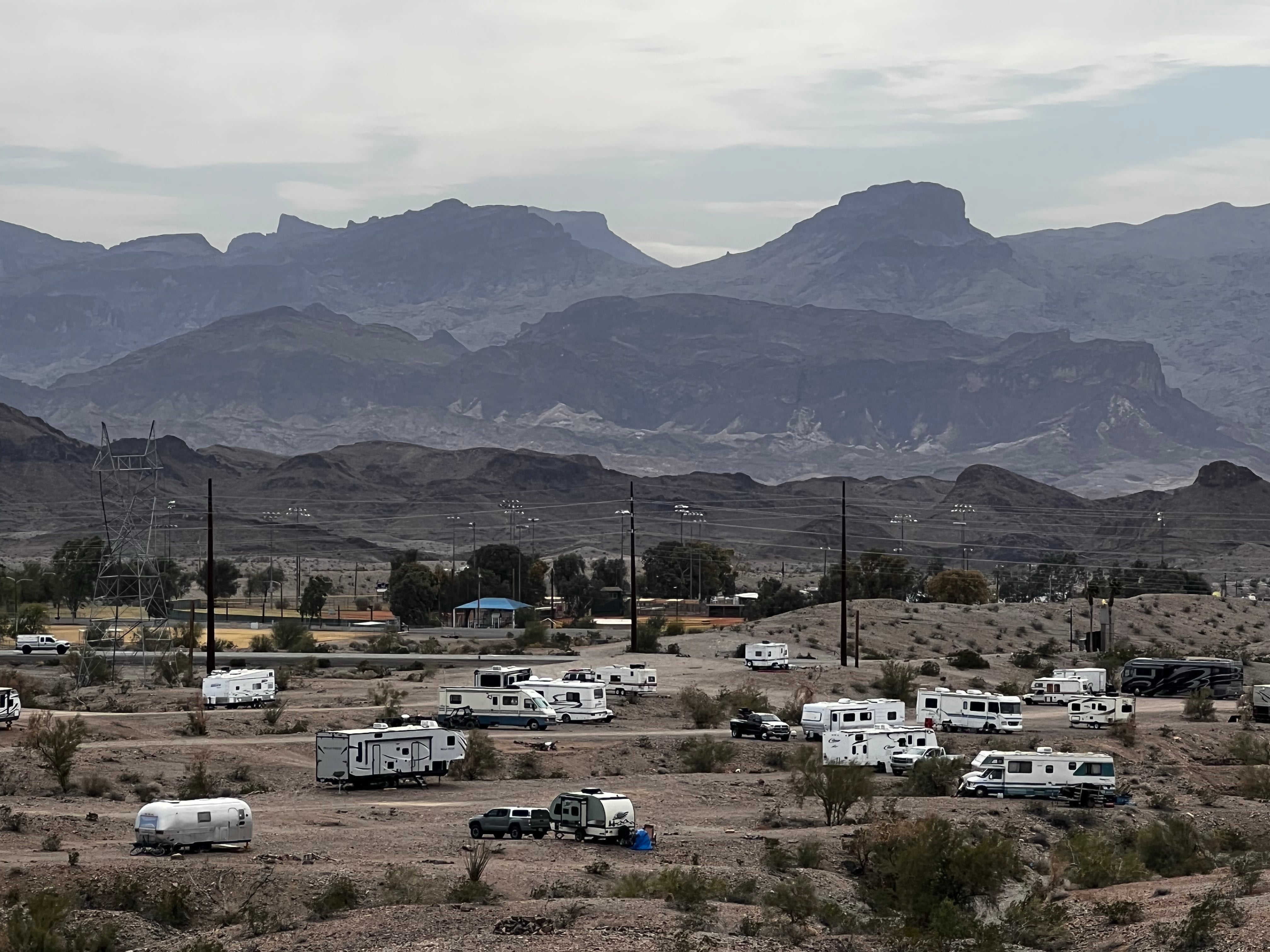Camper submitted image from Arizona State Trust Land, Lake Havasu City South - 1