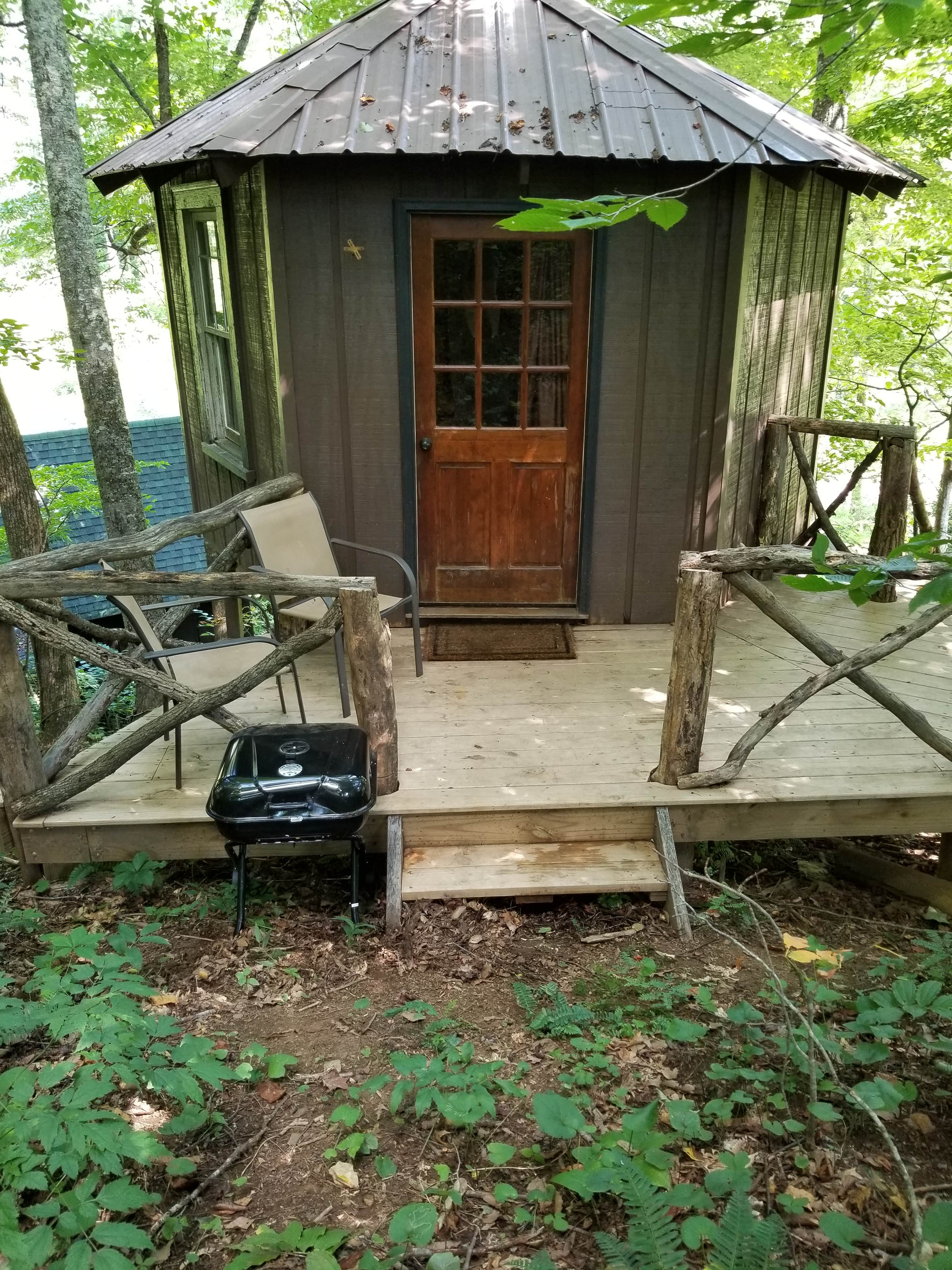 Anne P.'s photo of a cabin at The Cabins At Healing Springs near Glade Spring, VA