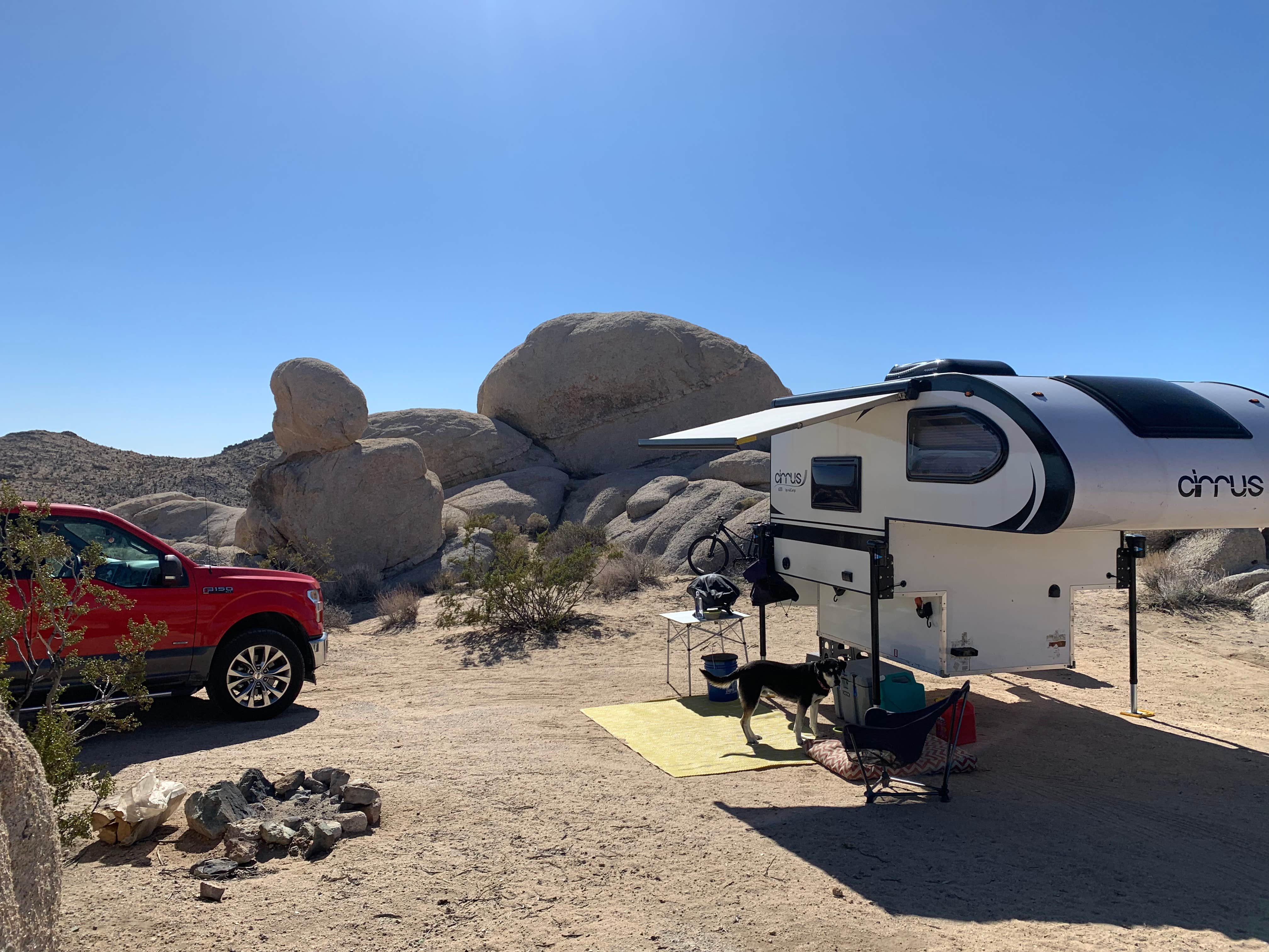 Camper submitted image from Kelbaker Boulders Dispersed — Mojave National Preserve - 3