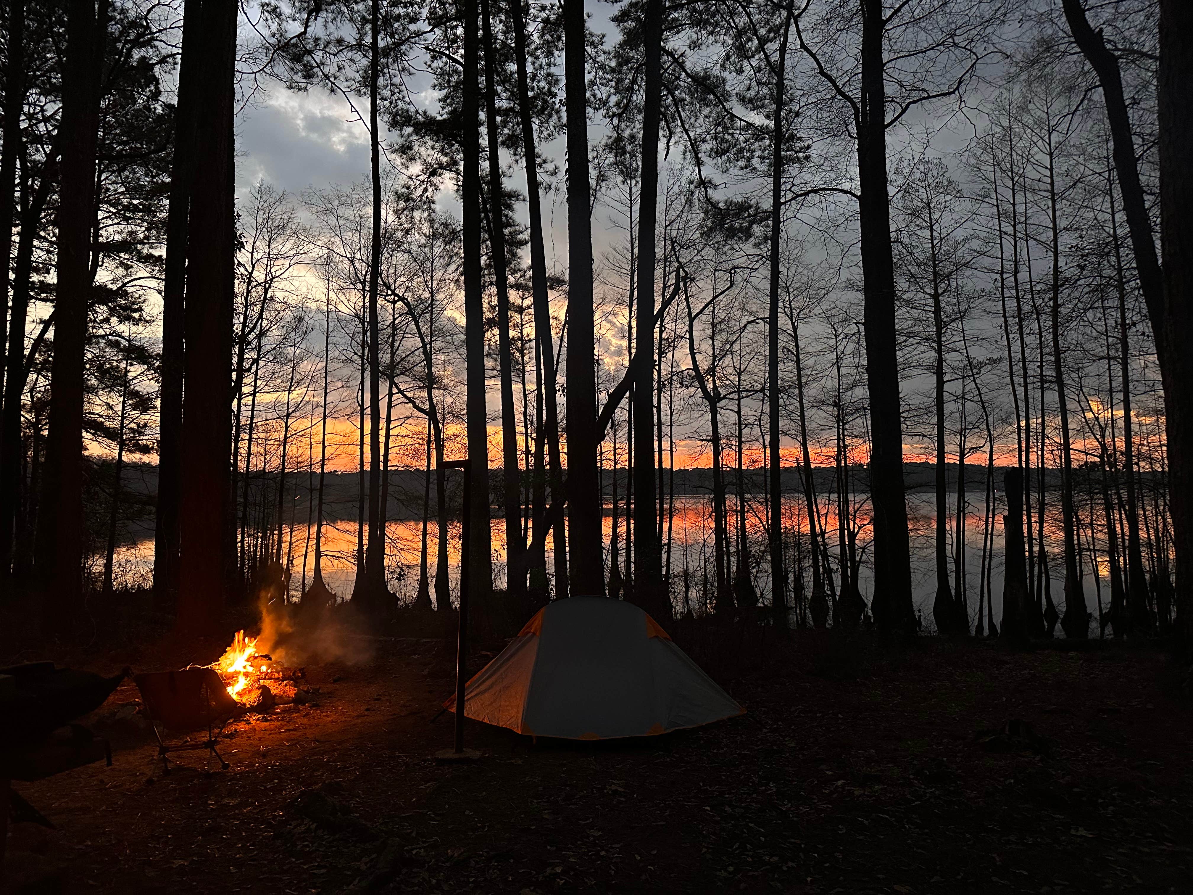 Camper-submitted photo at Corney Lake South Shore Campground near Bernice, LA