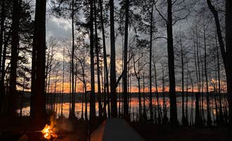 Camping near Crow Lake Primitive Sites: North Shore Campground, Bernice, Louisiana