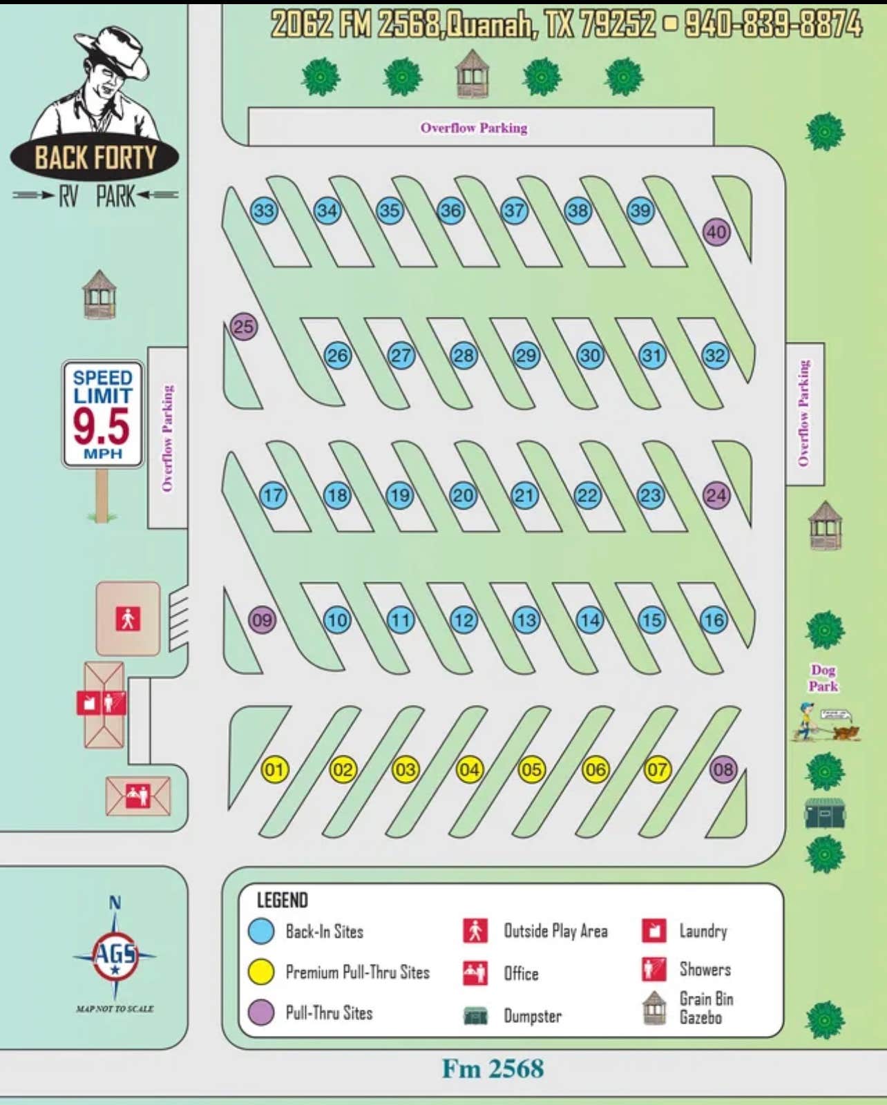 Camper-submitted photo at Back Forty RV Park near Childress, TX