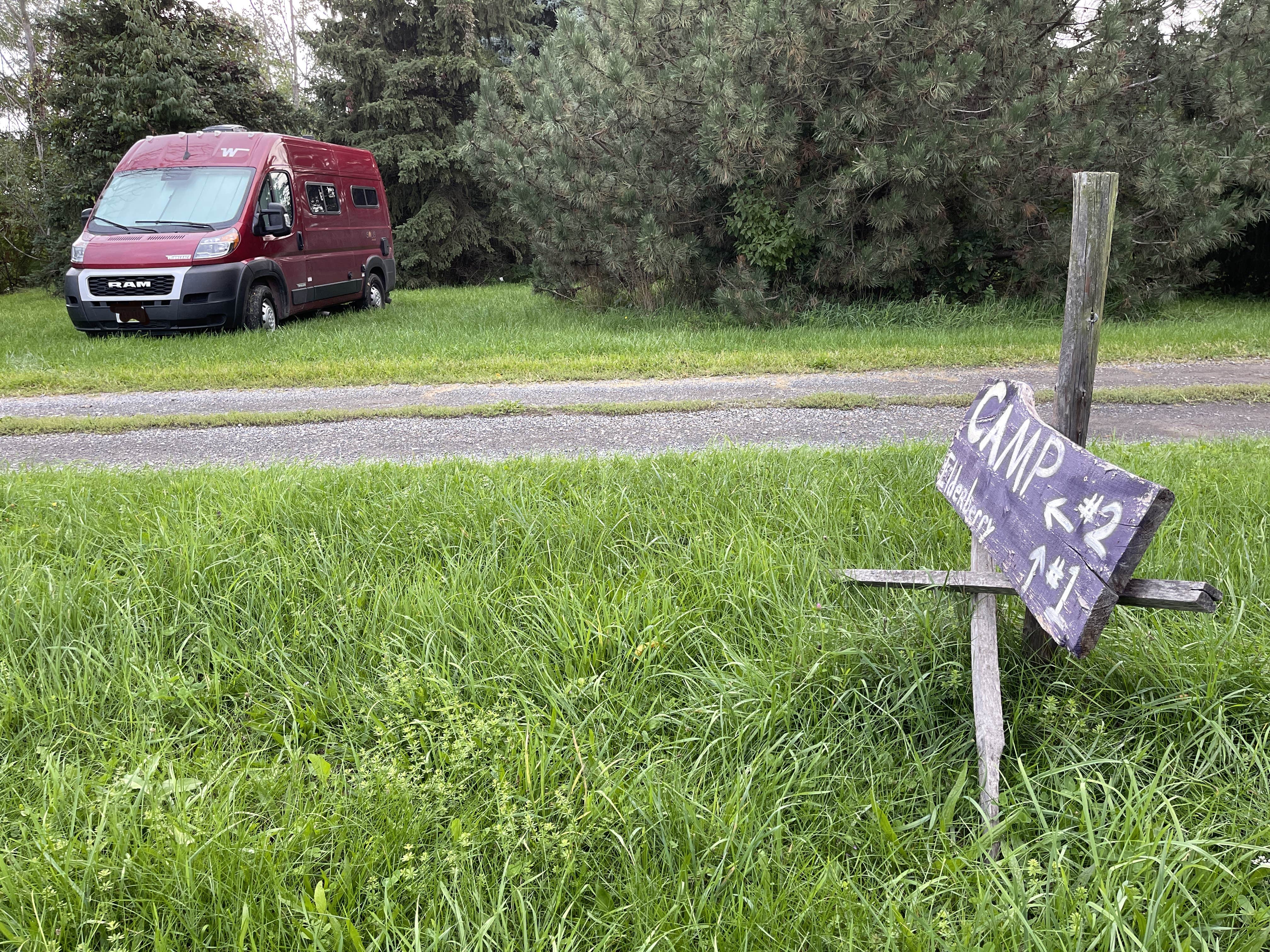 Lee D.'s photo of rv camping at Six Circles Farm (Camp Elderberry) near Burdett, NY