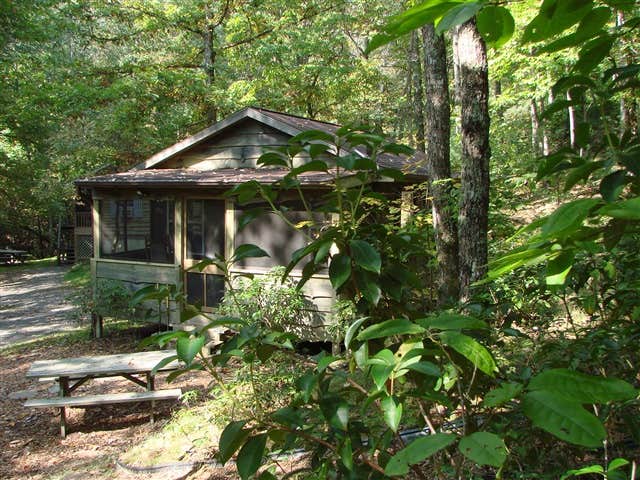 The Dyrt's photo of a cabin at Ash Grove Mountain Cabins & Camping near Dana, NC