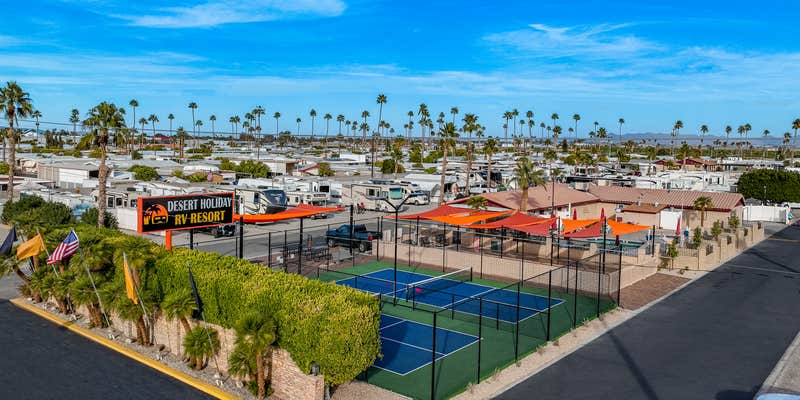 Camper submitted image from Desert Holiday RV Resort