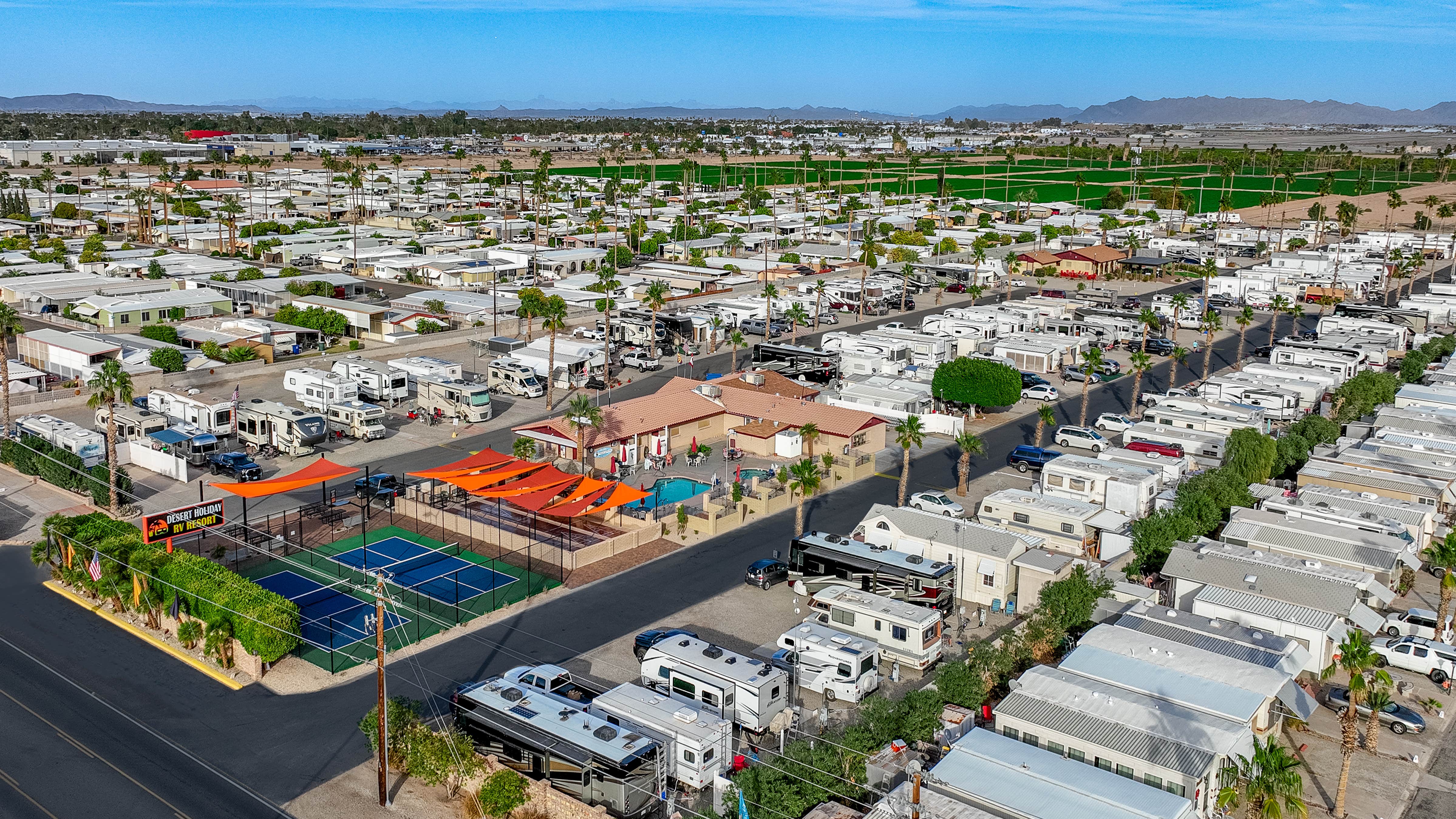 Camper-submitted photo at Desert Holiday RV Resort near Winterhaven, CA