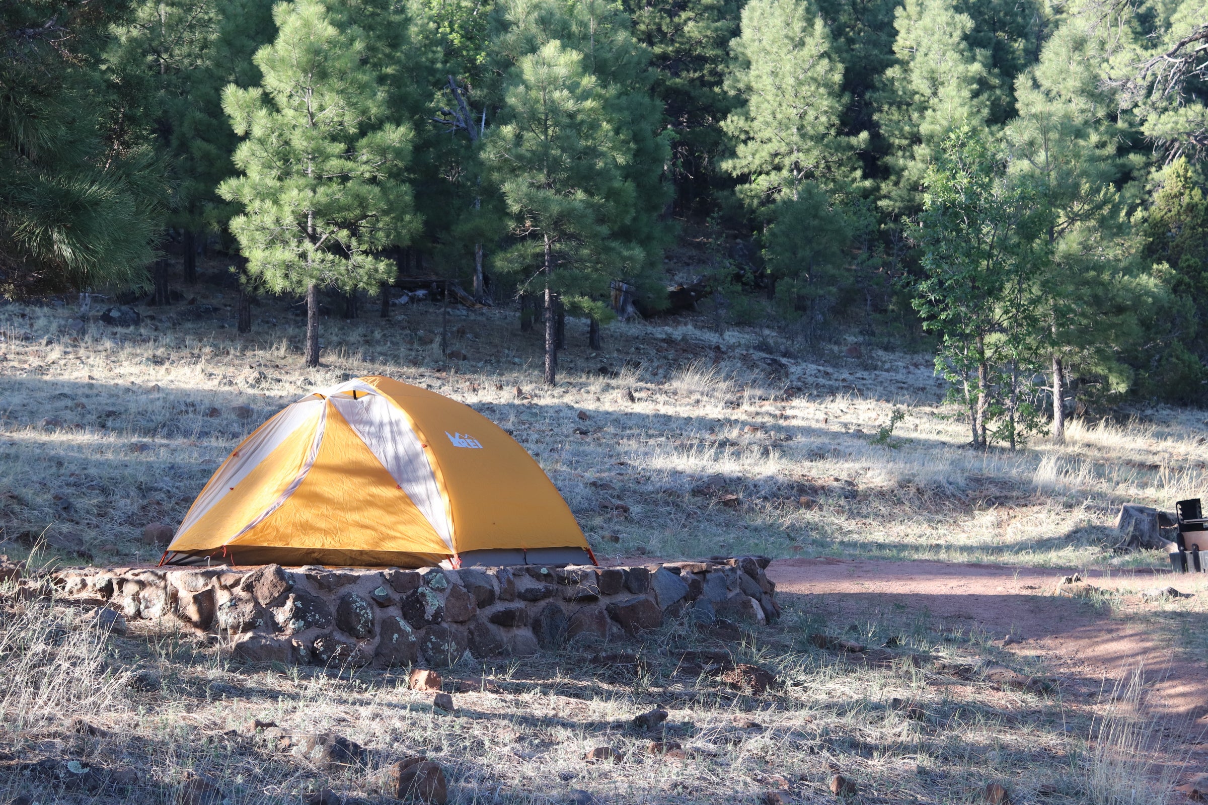 My tent site