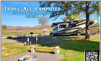 Camping near Chandler Creek Campground: Triple Ace Campsites, Cache, Oklahoma