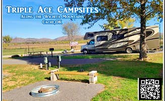 Talisha C.'s photo of rv camping at Triple Ace Campsites near Indiahoma, OK