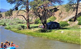 Camping near Bighorn Park: Sweetwater River Resort, Cotopaxi, Colorado