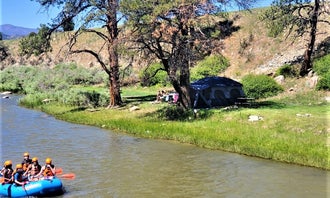 Camping near Hayden Creek Road: Sweetwater River Resort, Cotopaxi, Colorado