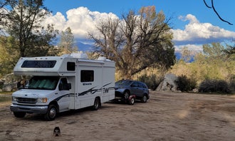 Camping near Remington: Keyesville Recreation Area Dispersed, Lake Isabella, California