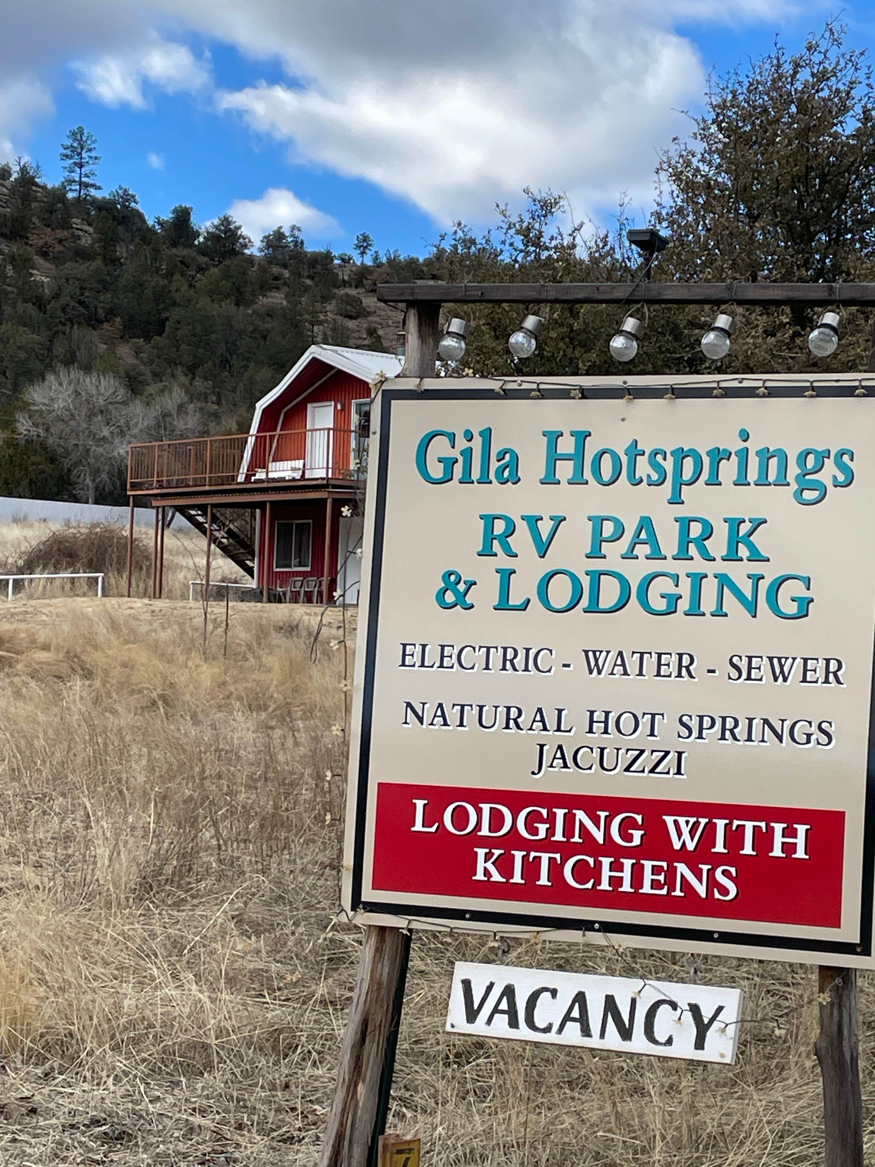 Gila Hot Springs Ranch Camping Gila National Forest, NM