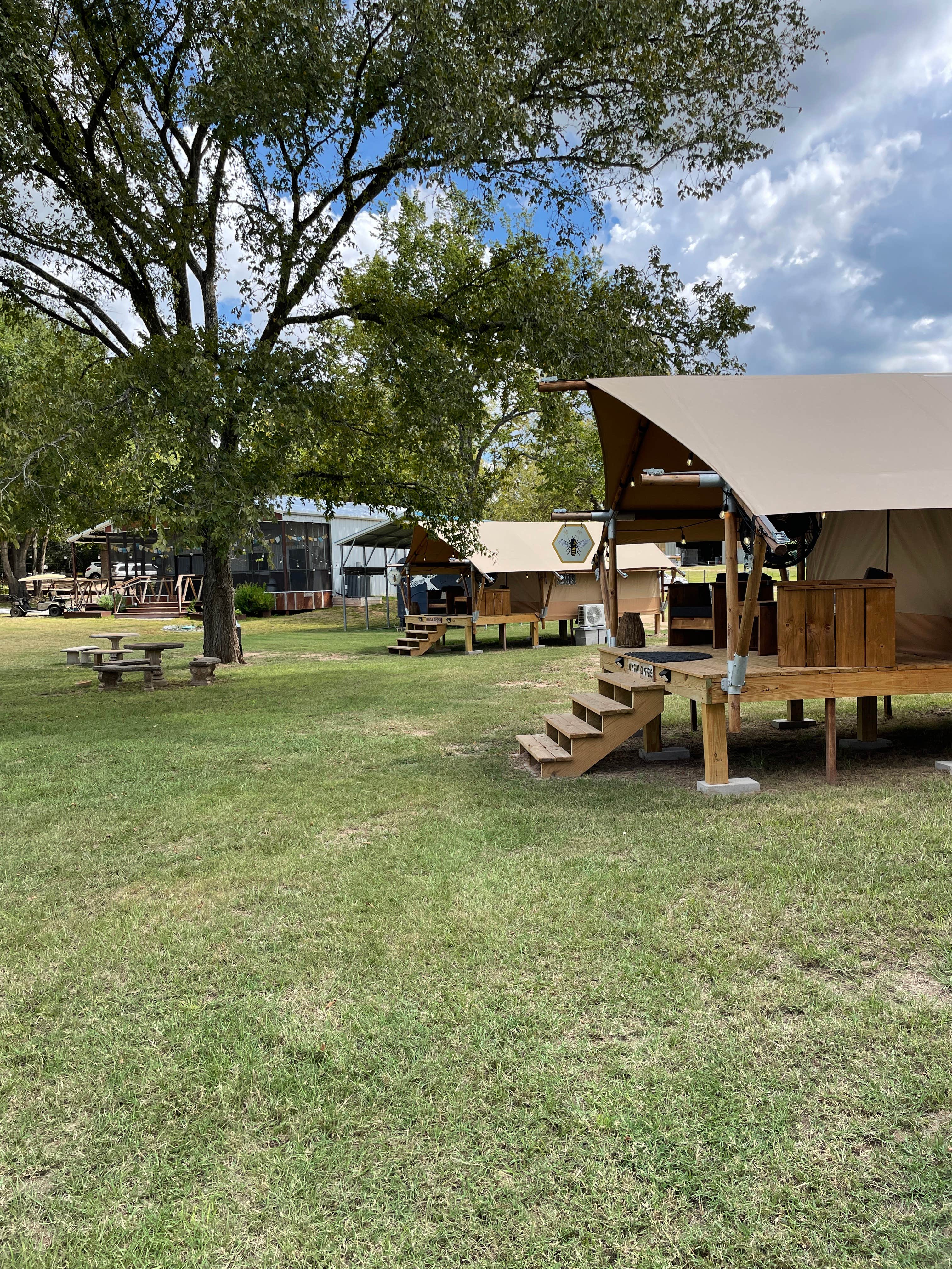 Branch Out Glamping's photo at BeeWeaver Honey Farm near Cedar Creek, TX